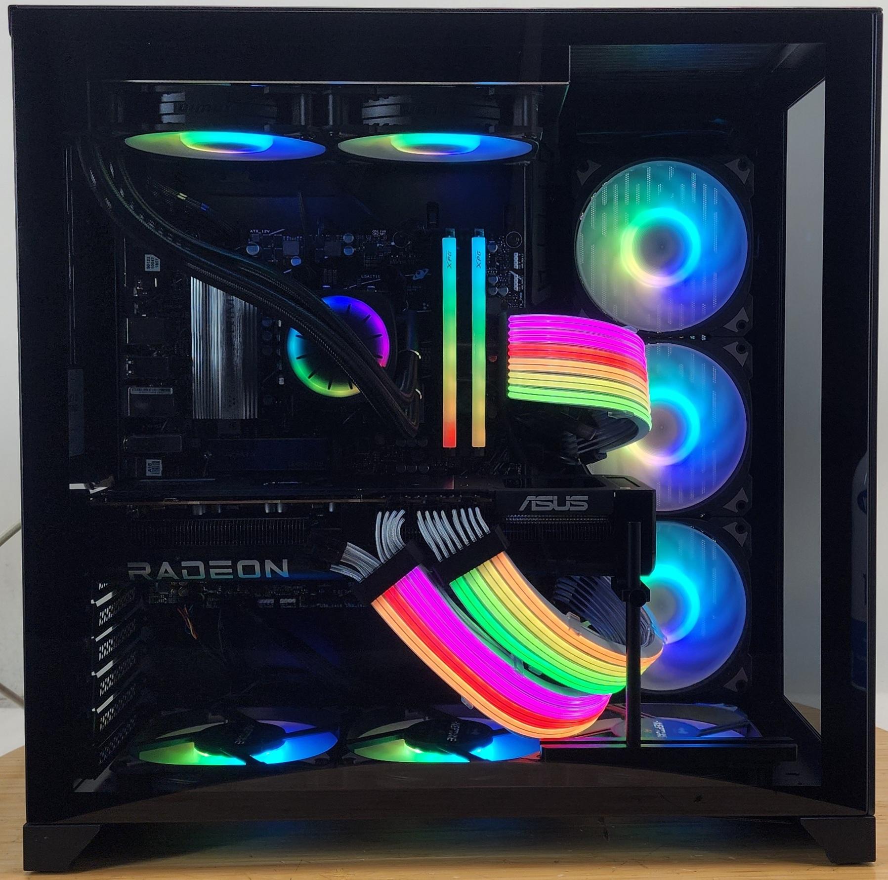 Gaming PC Ryzen 7 7700X 32GB RAM 1TB SSD RX 9070 XT 16GB Windows 11 Computer