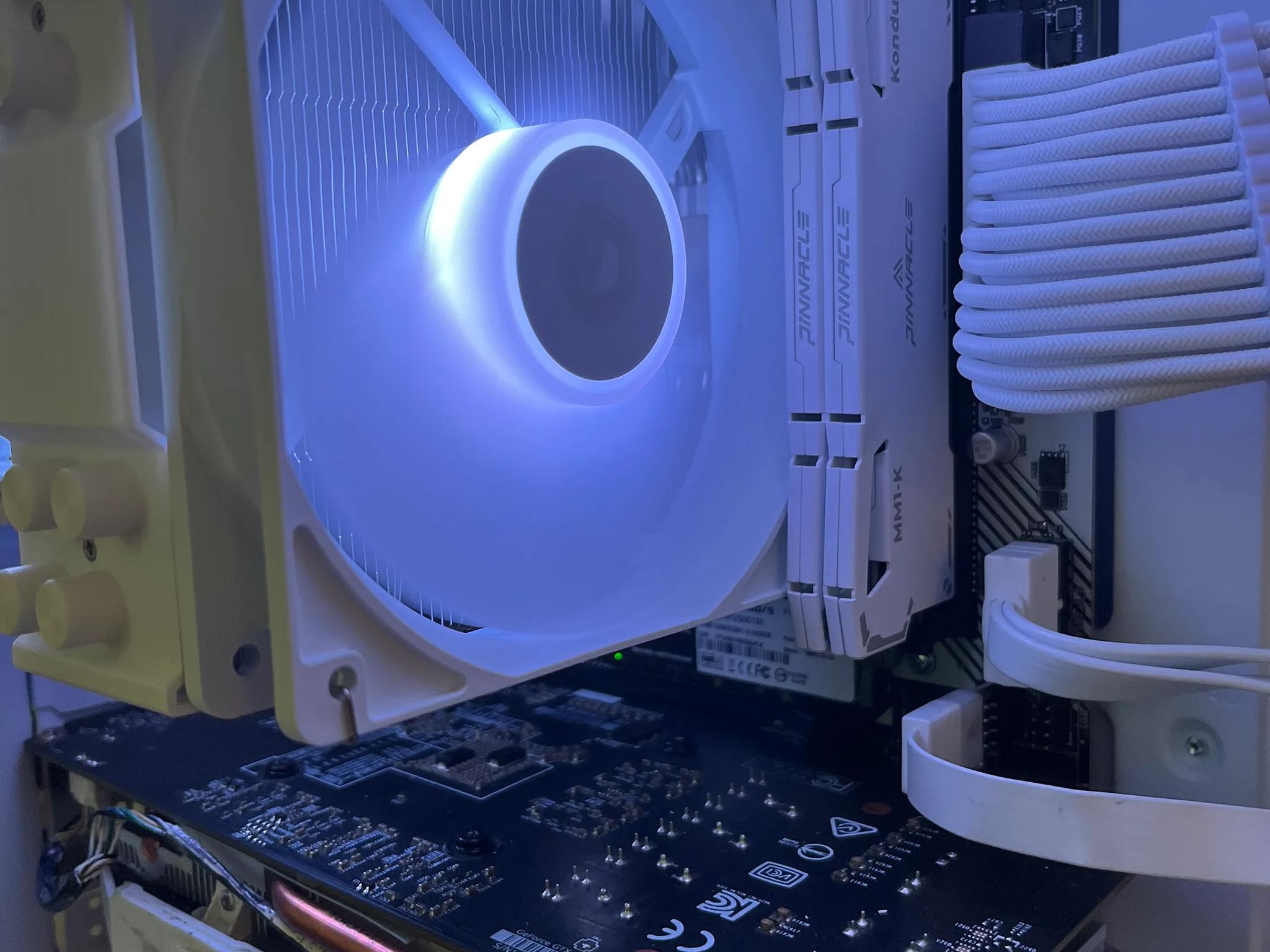 1080p White RGB Gaming PC (Ryzen 3 and GTX 1060 6GB)