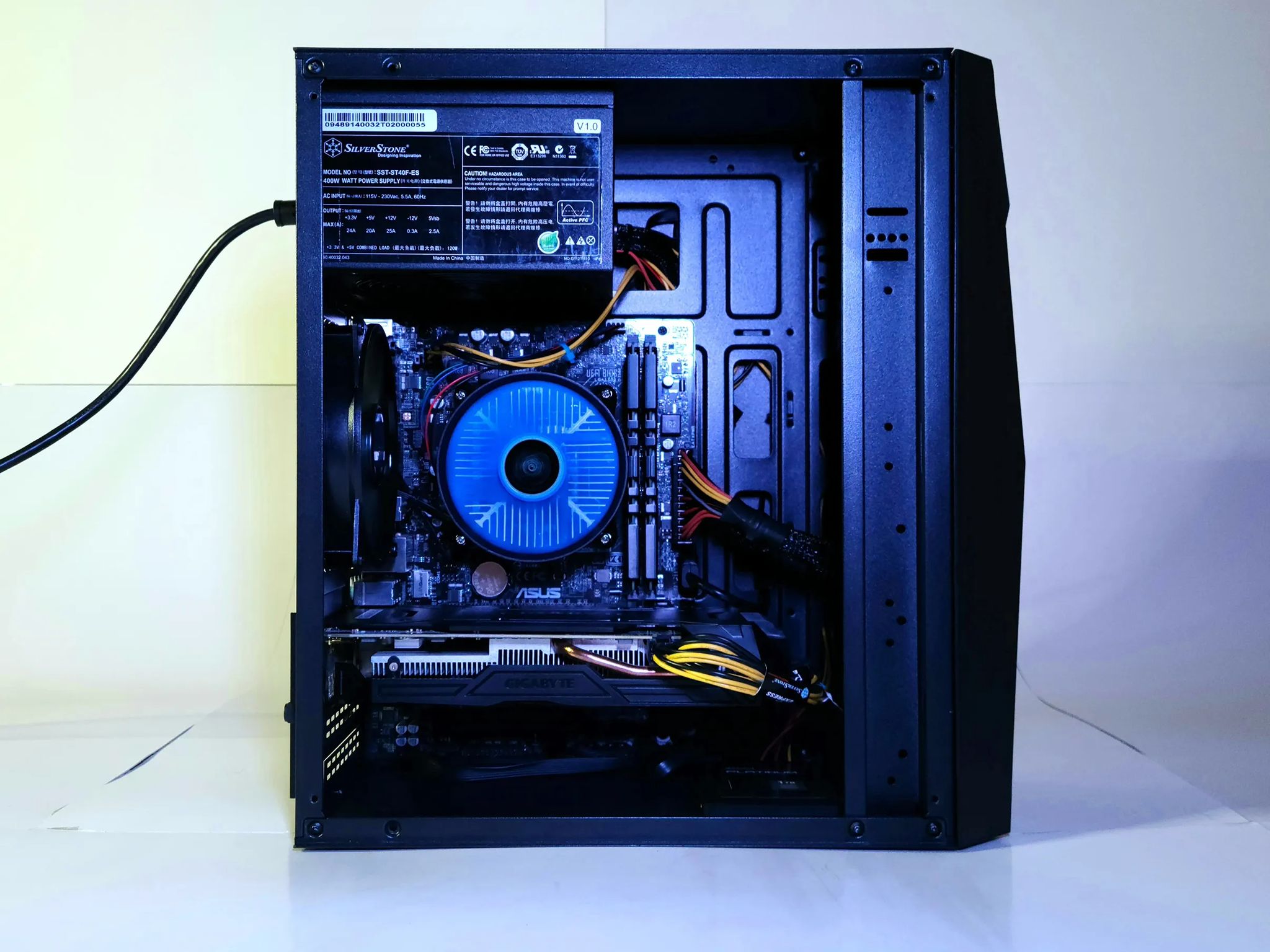 Myny60 Gaming PC Custom Windows 10 Pro GTX 1060 Micro ATX Intel Powerhouse(wifi)