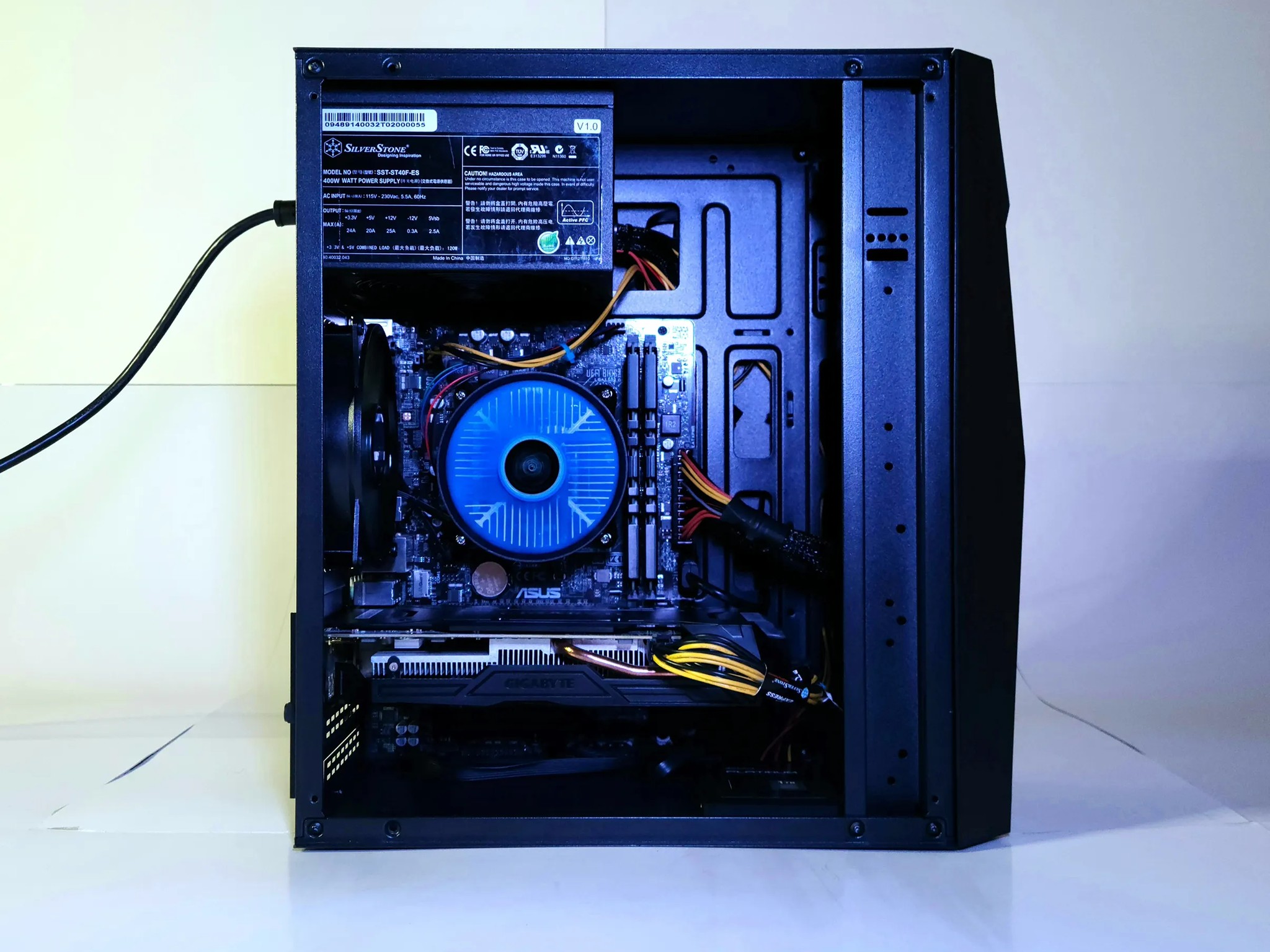 Myny60 Gaming PC Custom Windows 10 Pro GTX 1060 Micro ATX Intel Powerhouse(wifi)