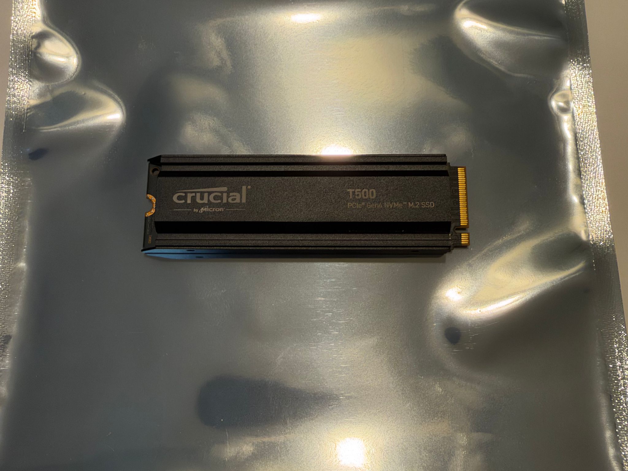 Crucial T500 2TB PCIe Gen4 NVMe W/Heatsink