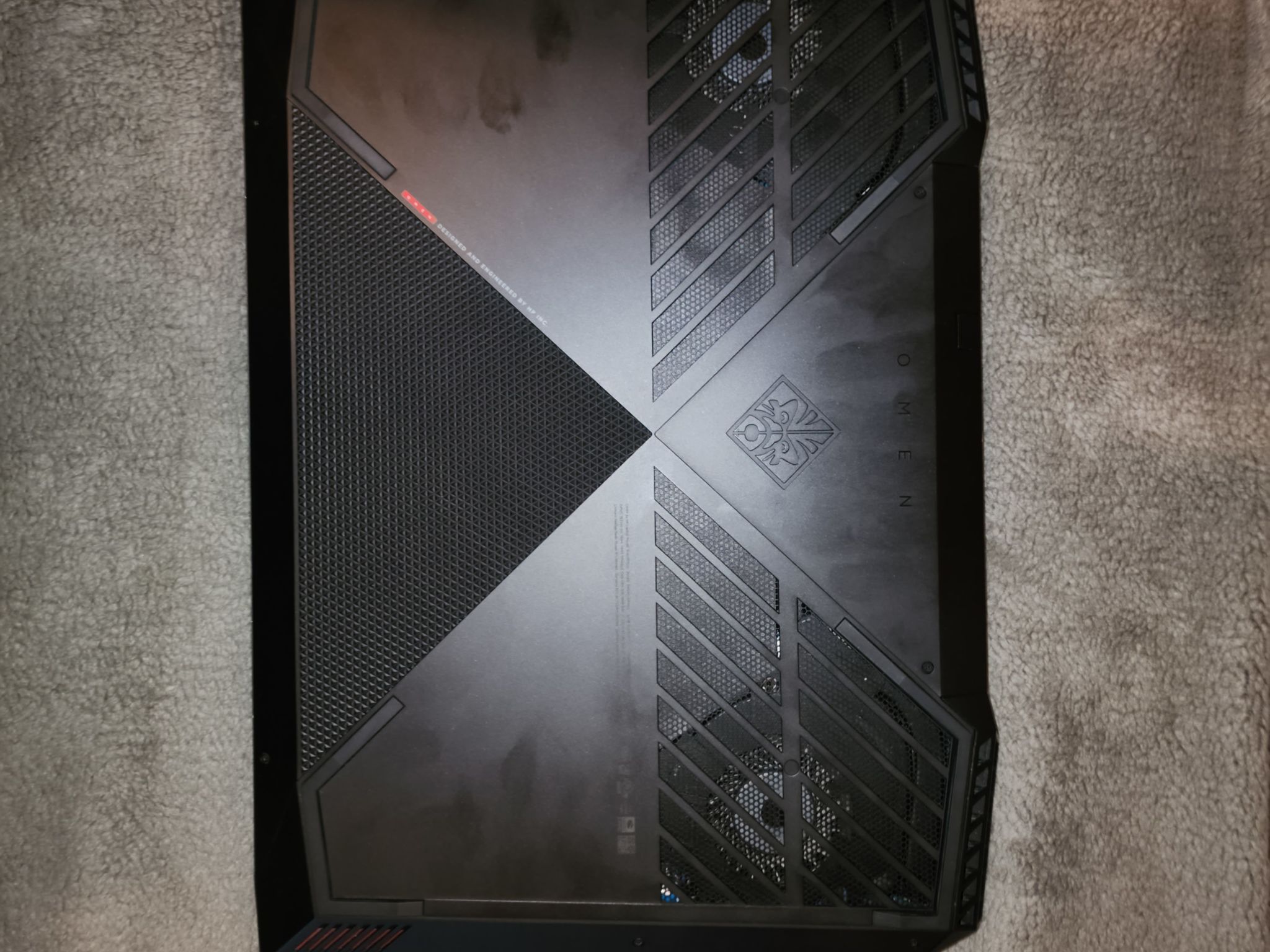 HP Omen 15, Intel i7 8th Gen, 128GB SSD 1TB HDD, 32GB RAM, NVIDIA GTX 1080, 15.6" 1920x1080p 60Hz