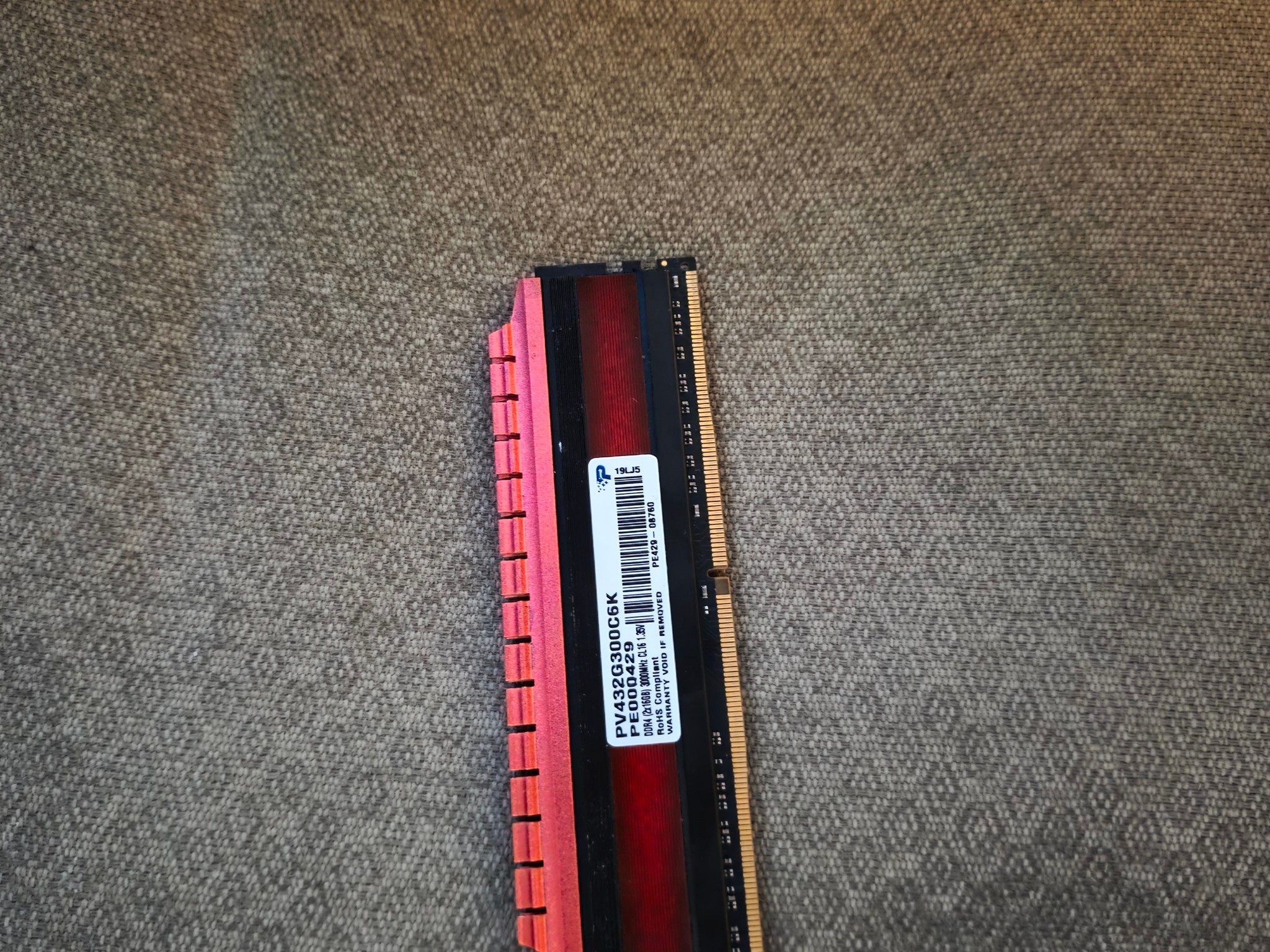 Used Patriot Viper memory