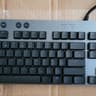 Logitech G815 RGB Mechanical Gaming Keyboard - Clicky Switches - Low Profile - Used