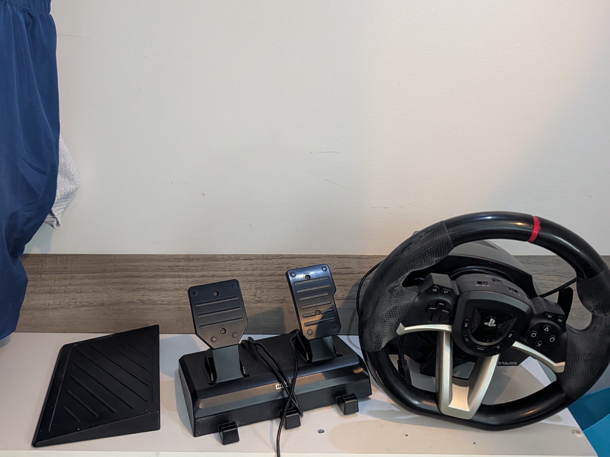 Broken wheel+pedals