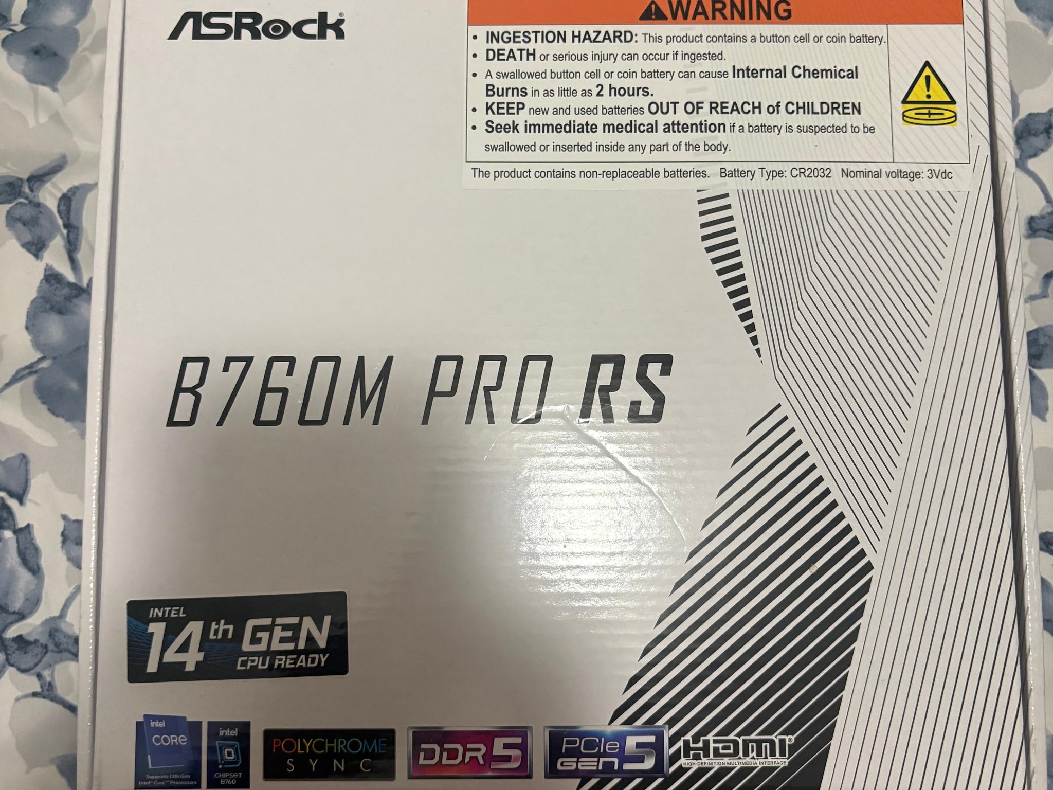 ASRock B760M Pro RS