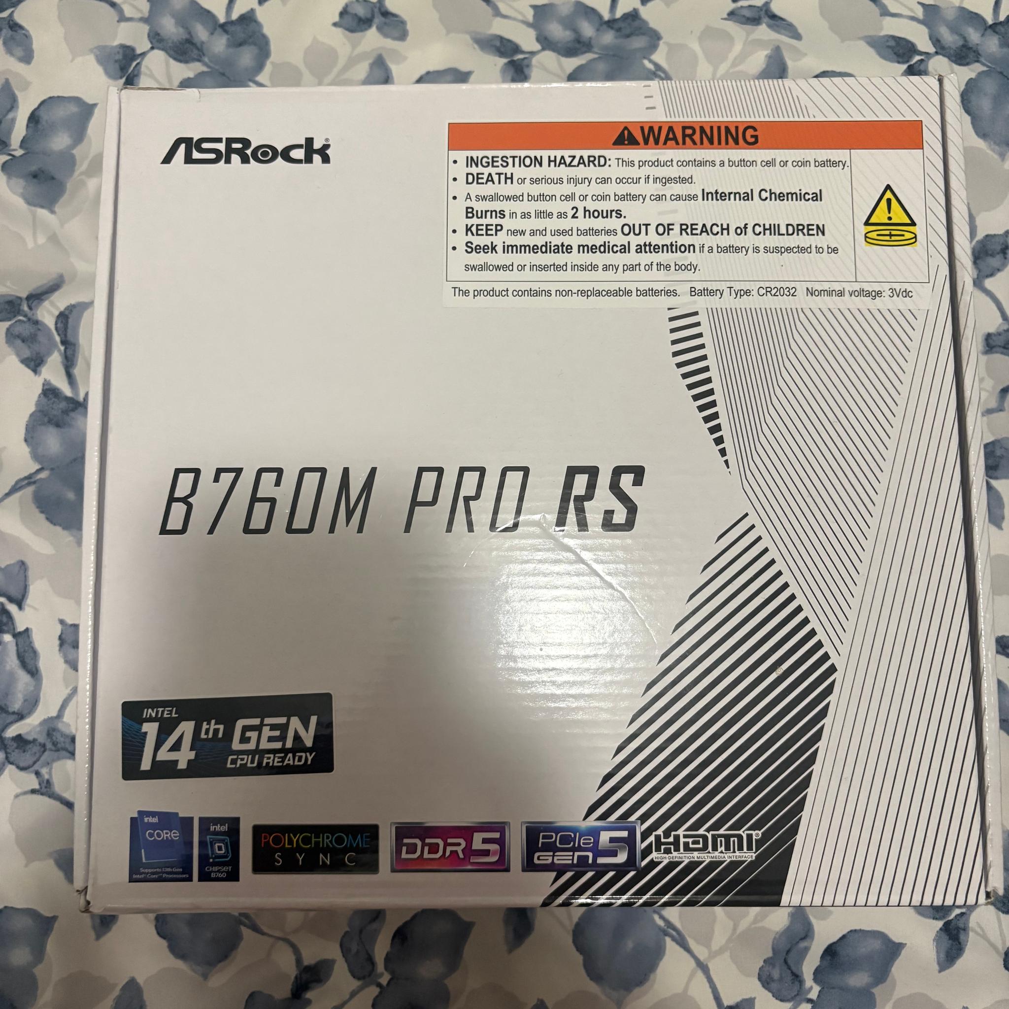 ASRock B760M Pro RS