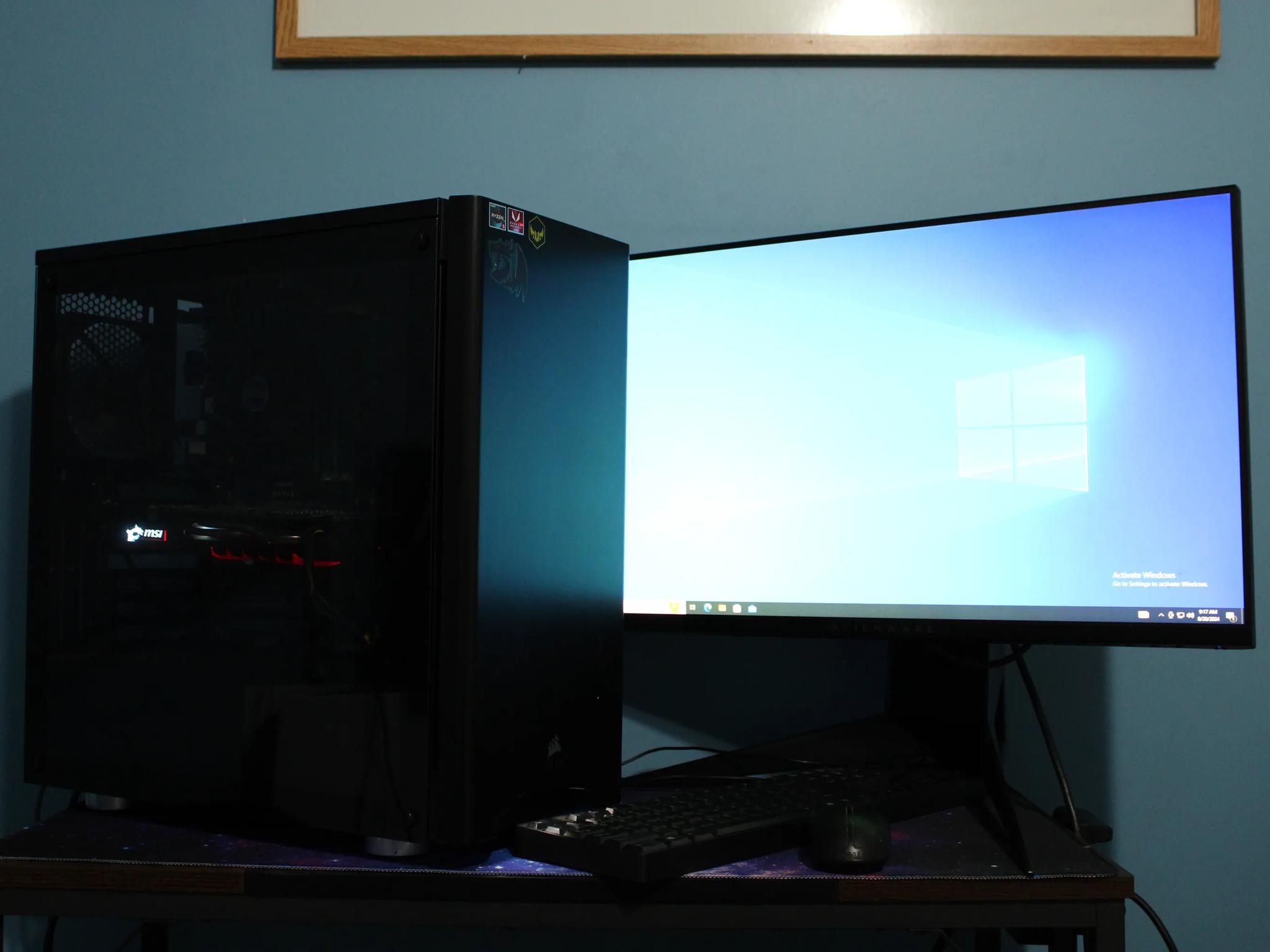 BUDGET Gaming PC i5 3.1GHz - 16GB RAM - 500GB SSD - MSI RX 570