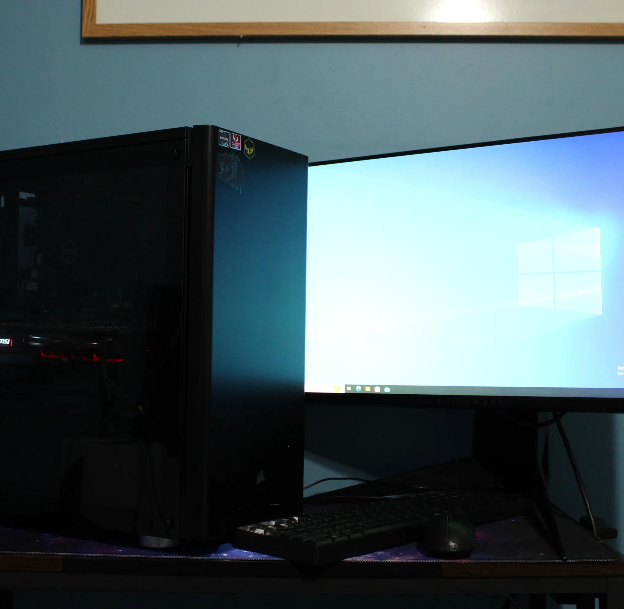 BUDGET Gaming PC i5 3.1GHz - 16GB RAM - 500GB SSD - MSI RX 570