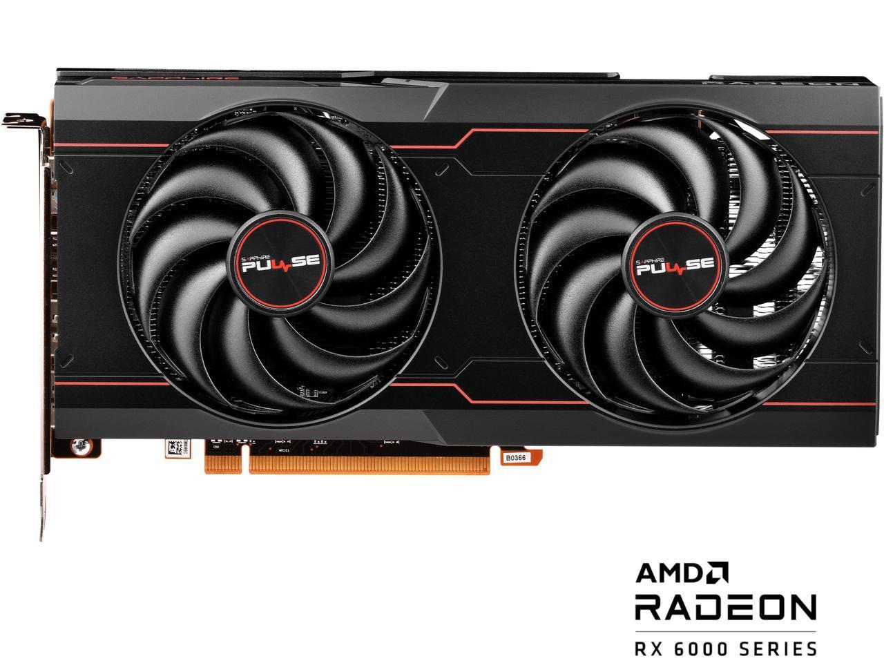 NEW SEALED! SAPPHIRE PULSE AMD Radeon RX 6600 XT GDDR6 8GB Gaming Graphics Card