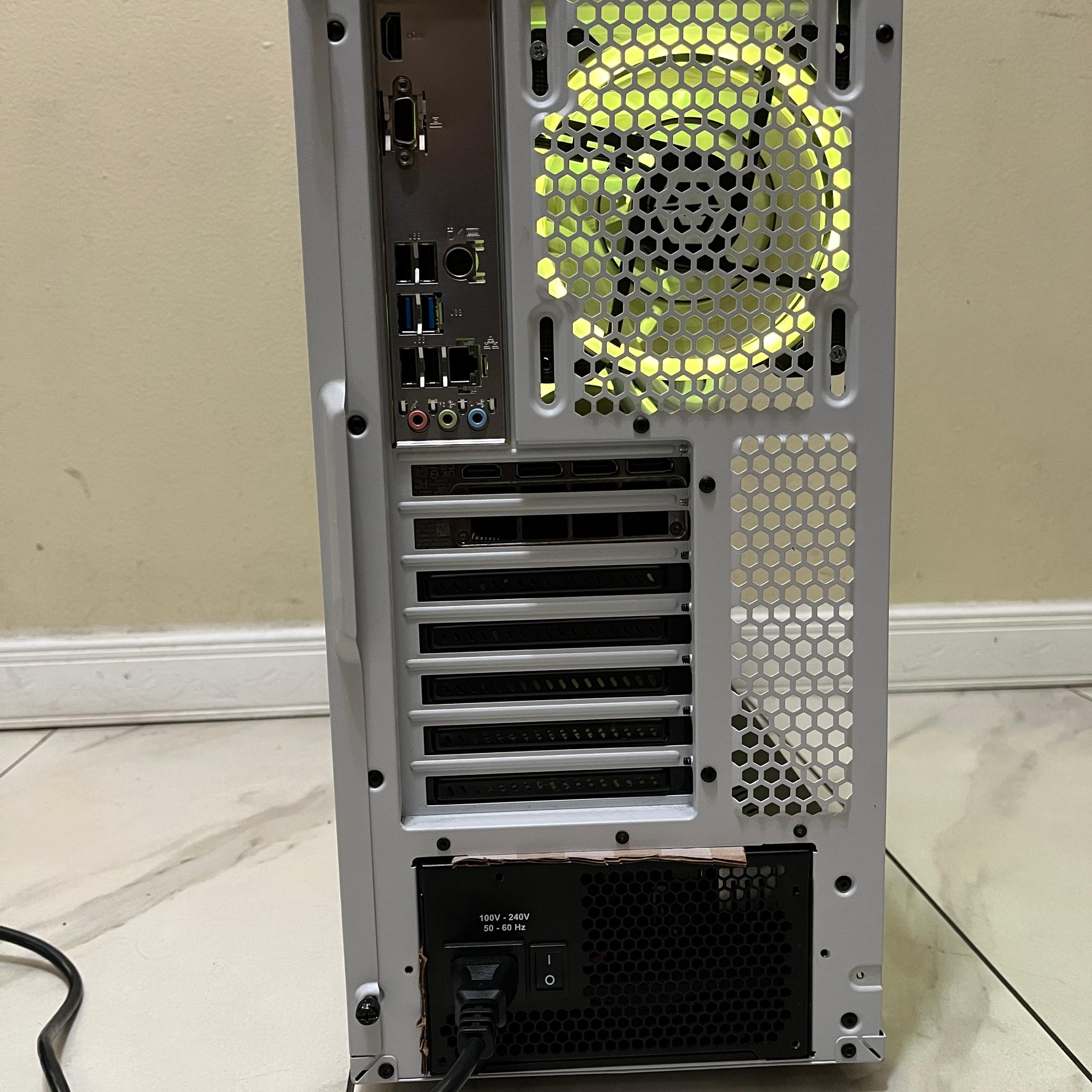 🟠🔥RTX 3080, Intel i7-11700F, 16GB RAM, 1TB SSD, High Performance RGB Gaming PC w/ Wi-Fi & Remote 🖥️🔵