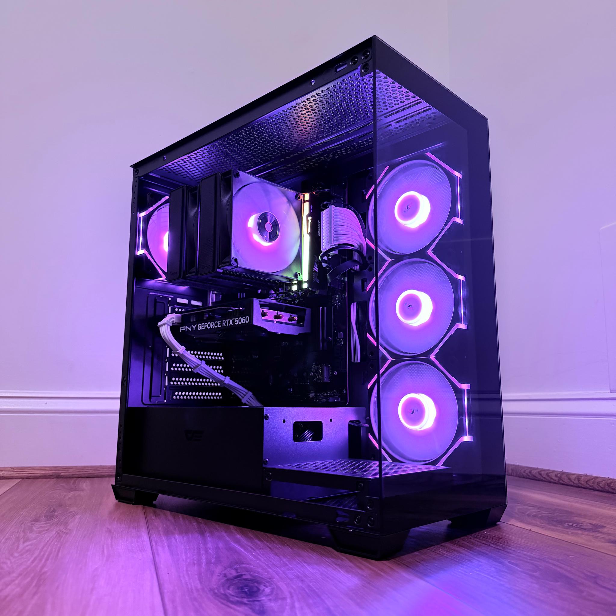 ❄️"Frozen Echo"❄️| 1080/1440p Gaming | Intel Ultra 7 265k | RTX 5060 | 16B DDR5 | 1tb Storage