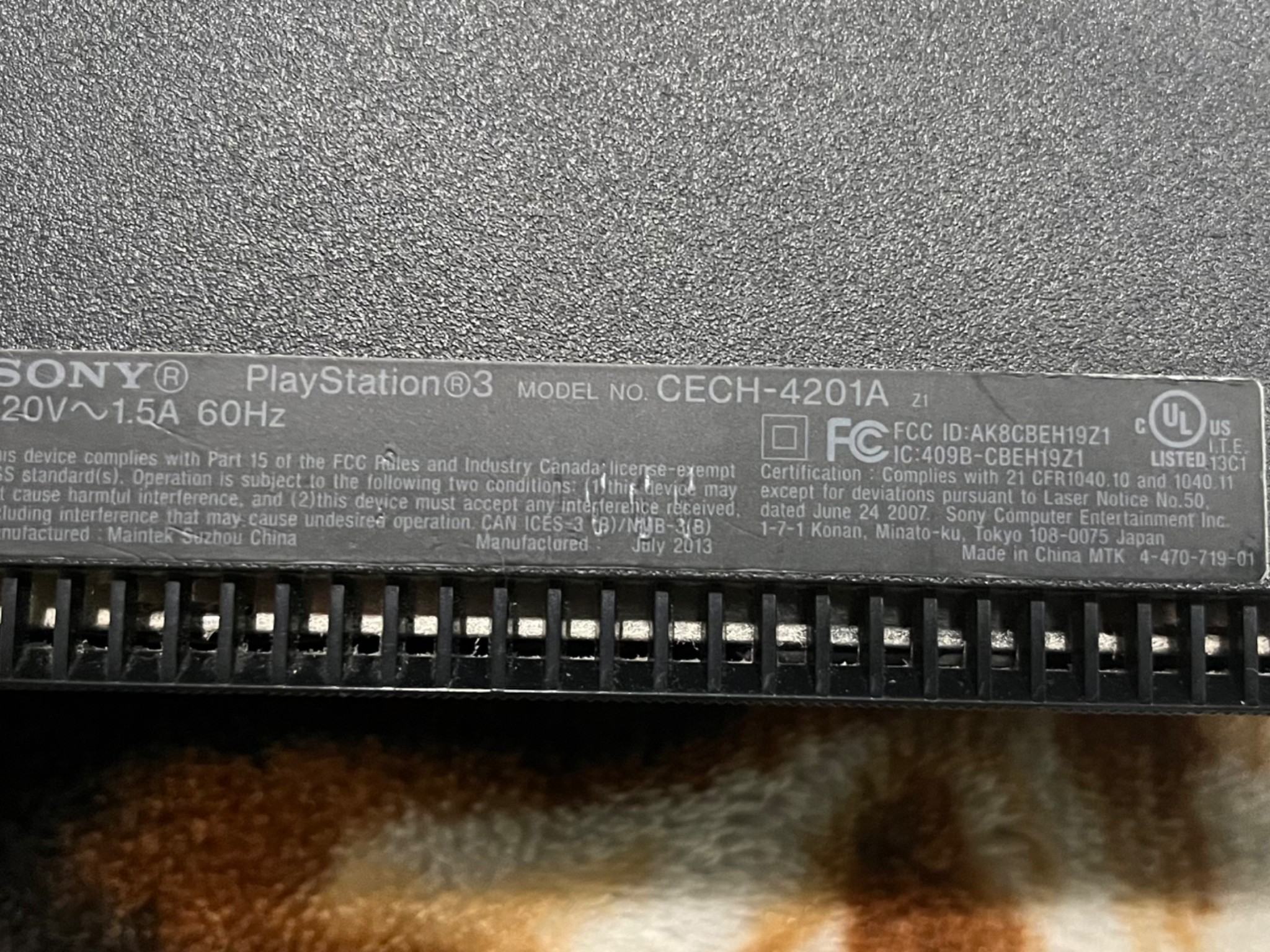 Modded PS3 Super Slim 12GB+500GB Hard Drive