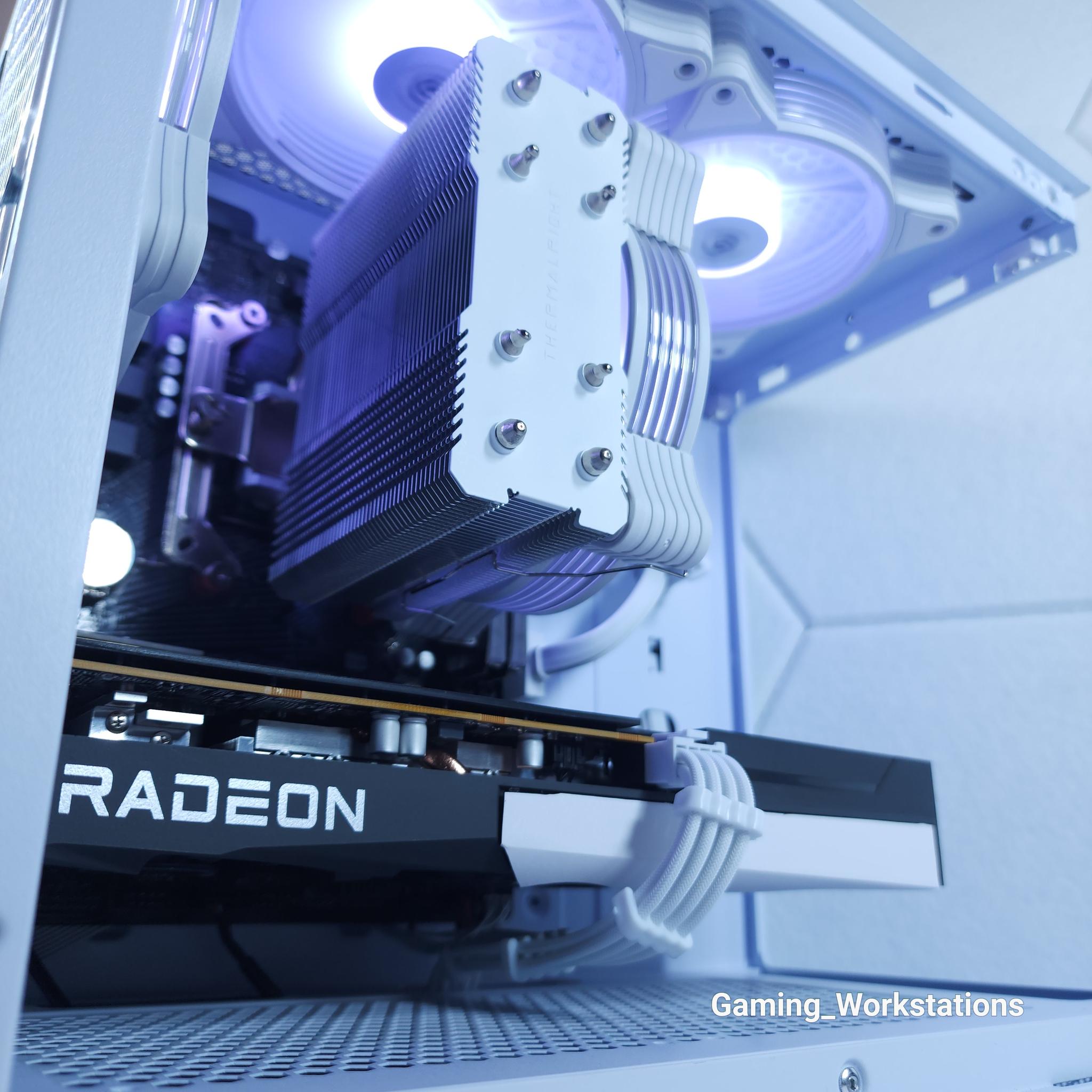 🤍🤍🤍1080p gaming | RX 6600 | Ryzen 5 5500 | 16GB 3200MHz | 1TB NVMe SSD