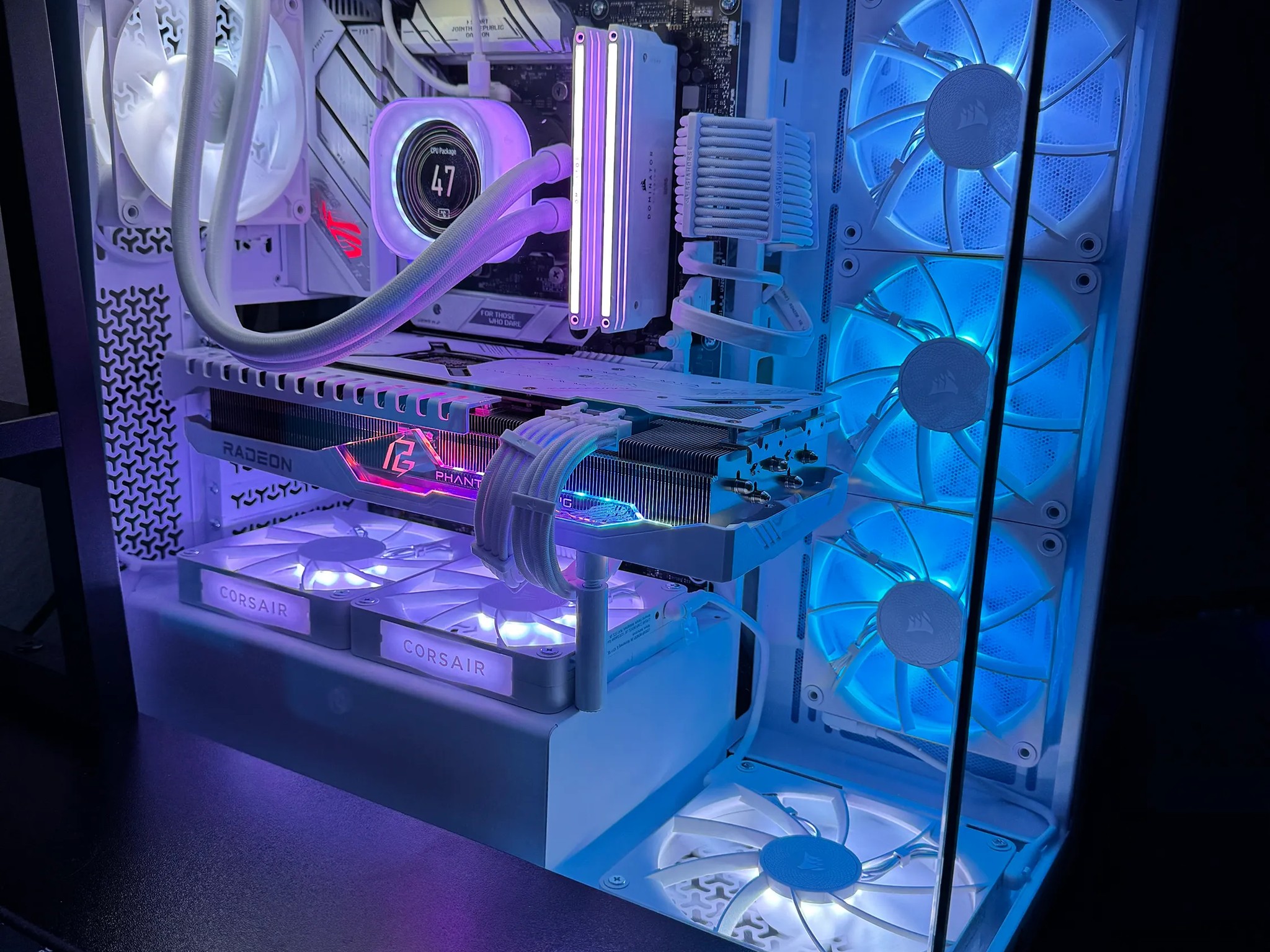 4K | 7800X3D - Frosted Powerhouse *No GPU*