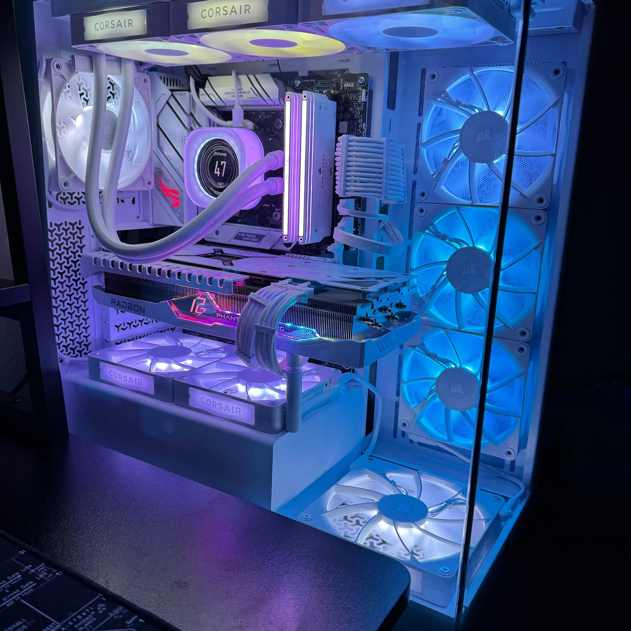 4K | 7800X3D - Frosted Powerhouse *No GPU*