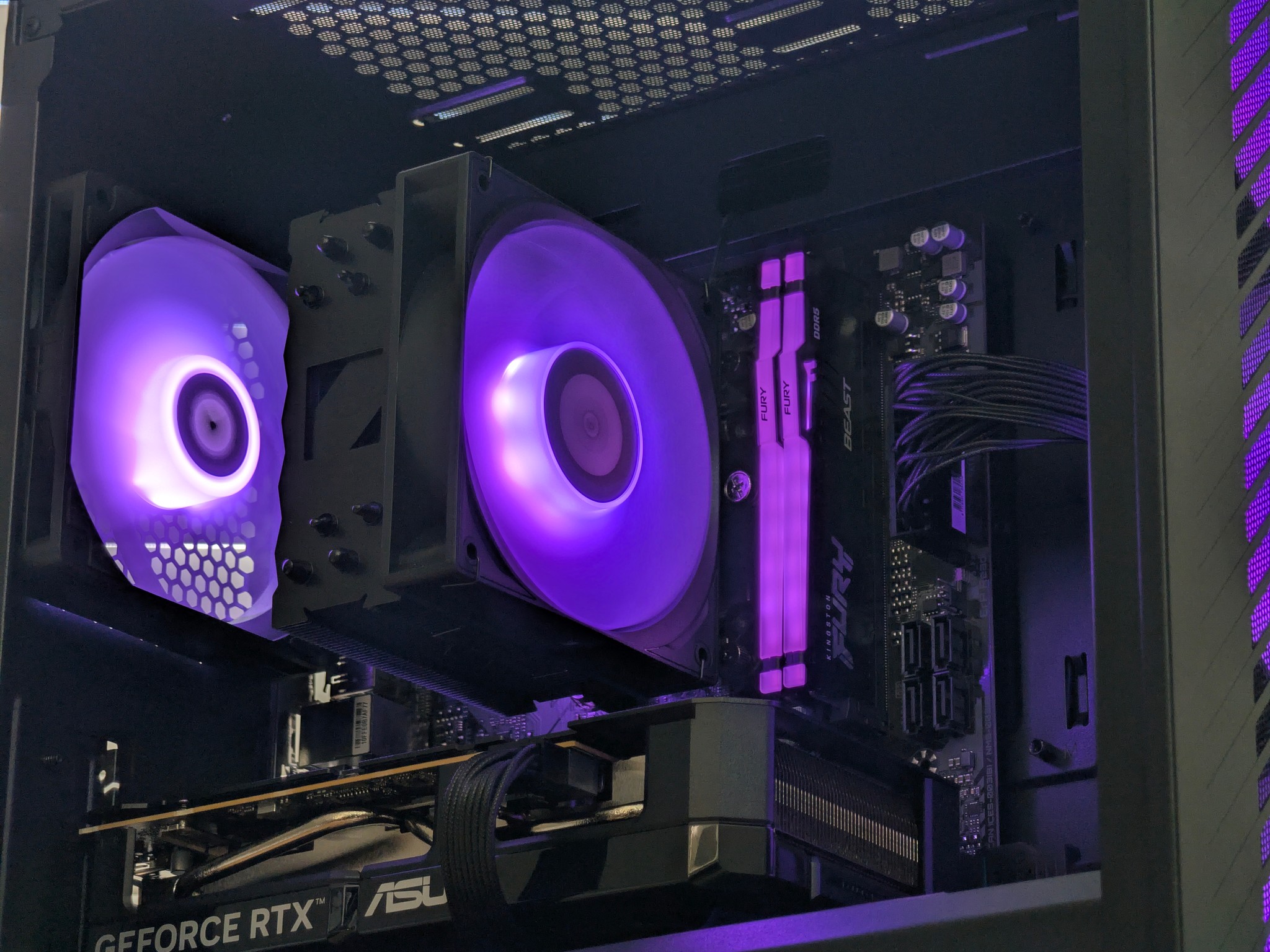 🖤💜Ryzen 5 7600x | RTX 5060 | 1TB SSD | Gaming PC💜🖤