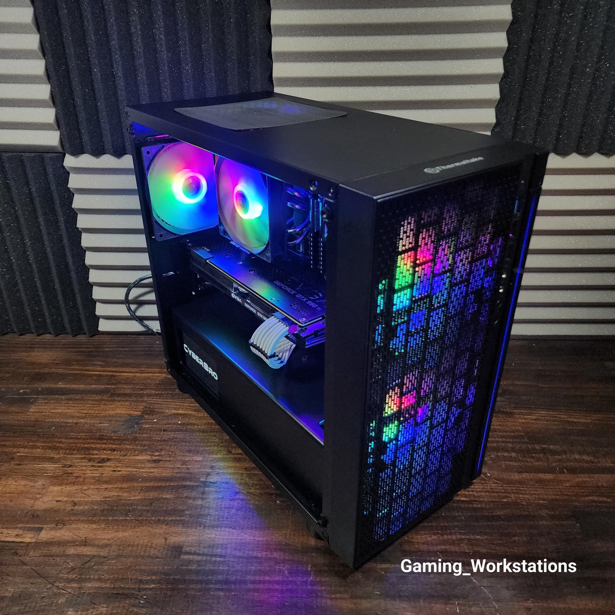 🖤🌈🖤 EVGA GTX 980Ti // Intel Core i3 10100F // 16GB 3600MHz 
