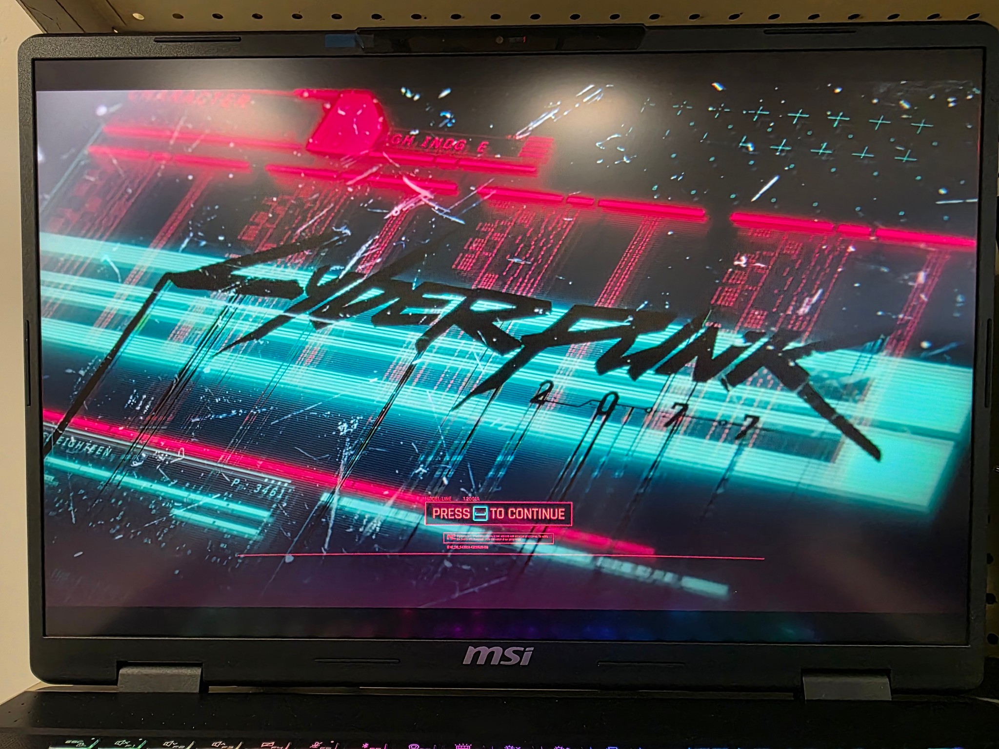 MSI Crosshair 18 HX 240Hz QHD+ 1600p Gaming Laptop l RTX 5070 l Intel I9 275 HX l 32GB DDR5