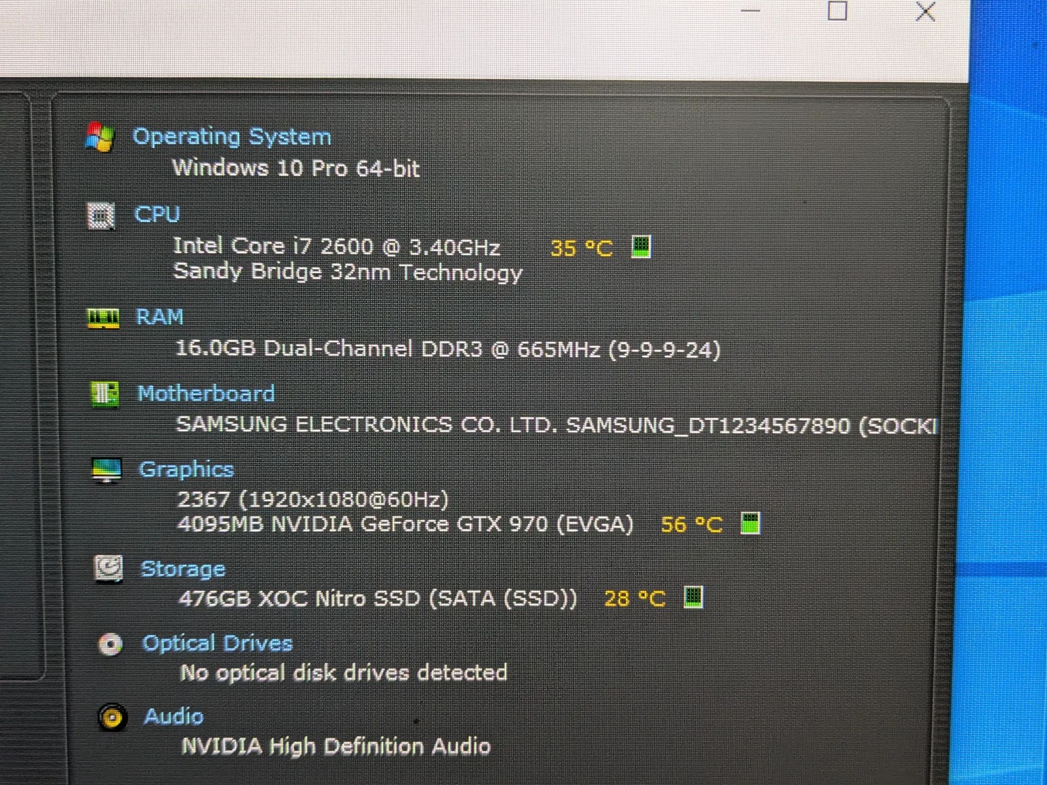 100 FPS Fortnite | 180 Day Warranty | i7-2600, 16GB RAM, 512GB SSD, GTX 970 4GB, Win10, Wifi
