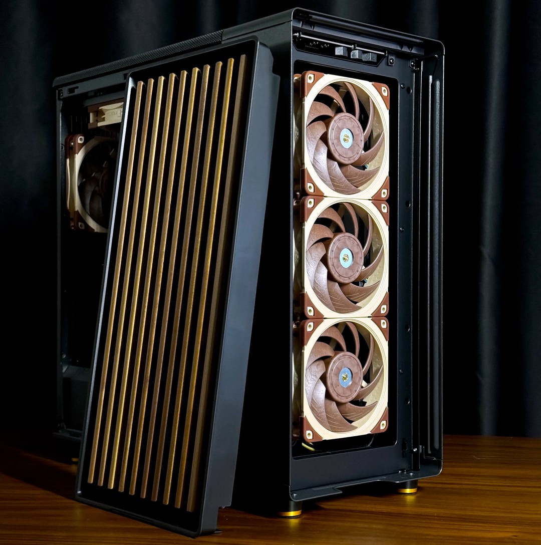 Wood Aesthetic Creator PC | ASUS RTX 5070 Ti | Ryzen 7800X3D | 32GB ...