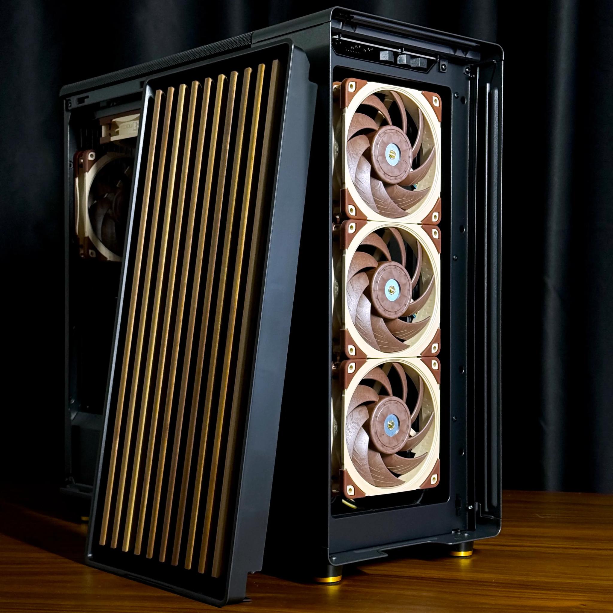Wood Aesthetic Creator PC | ASUS RTX 5070 Ti | Ryzen 7800X3D | 32GB DDR5 | 2TB SSD
