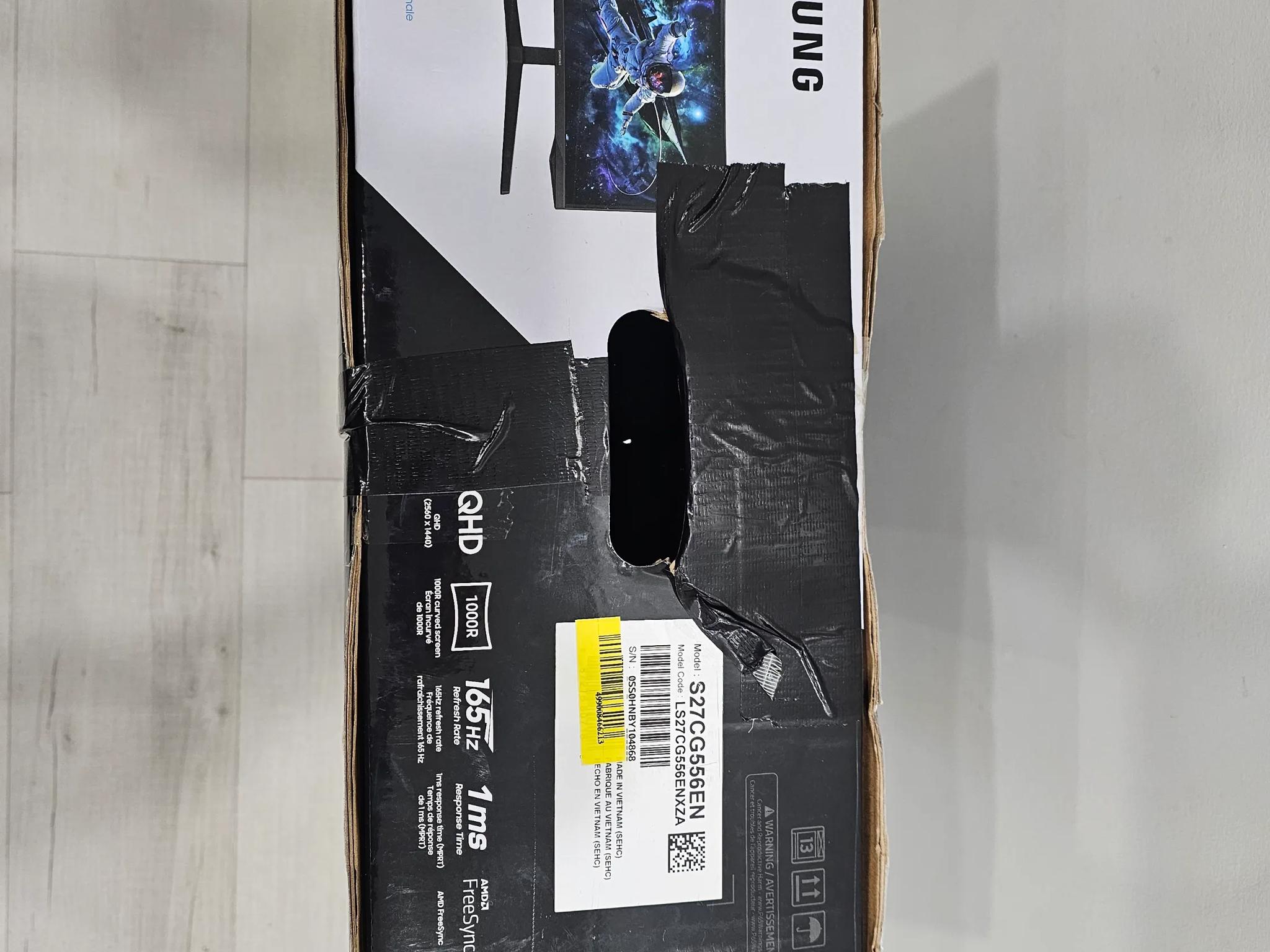 27in QHD Samsung Gaming Monitor 165hz