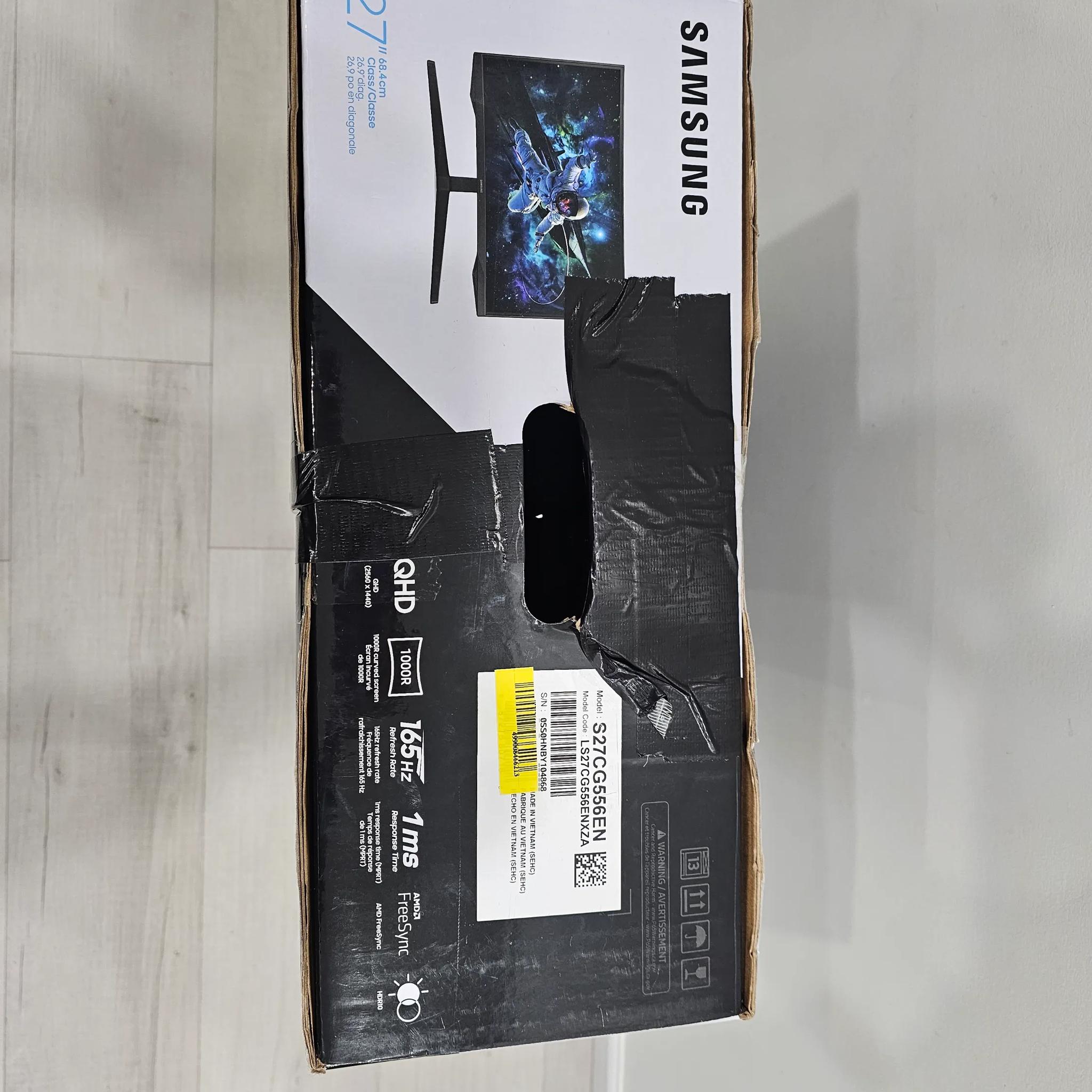 27in QHD Samsung Gaming Monitor 165hz