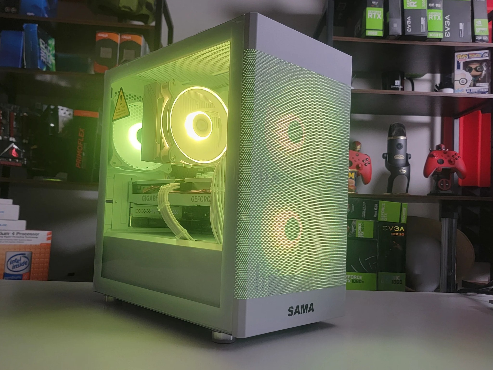 Whiteout RGB Gaming PC – Ryzen 5 7600X, RTX 4060, 32GB DDR5, 1TB NVMe ⚡️