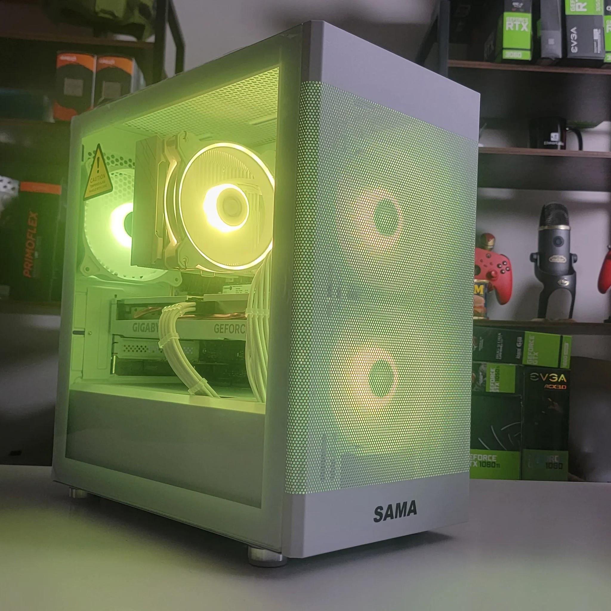 Whiteout RGB Gaming PC – Ryzen 5 7600X, RTX 4060, 32GB DDR5, 1TB NVMe ⚡️