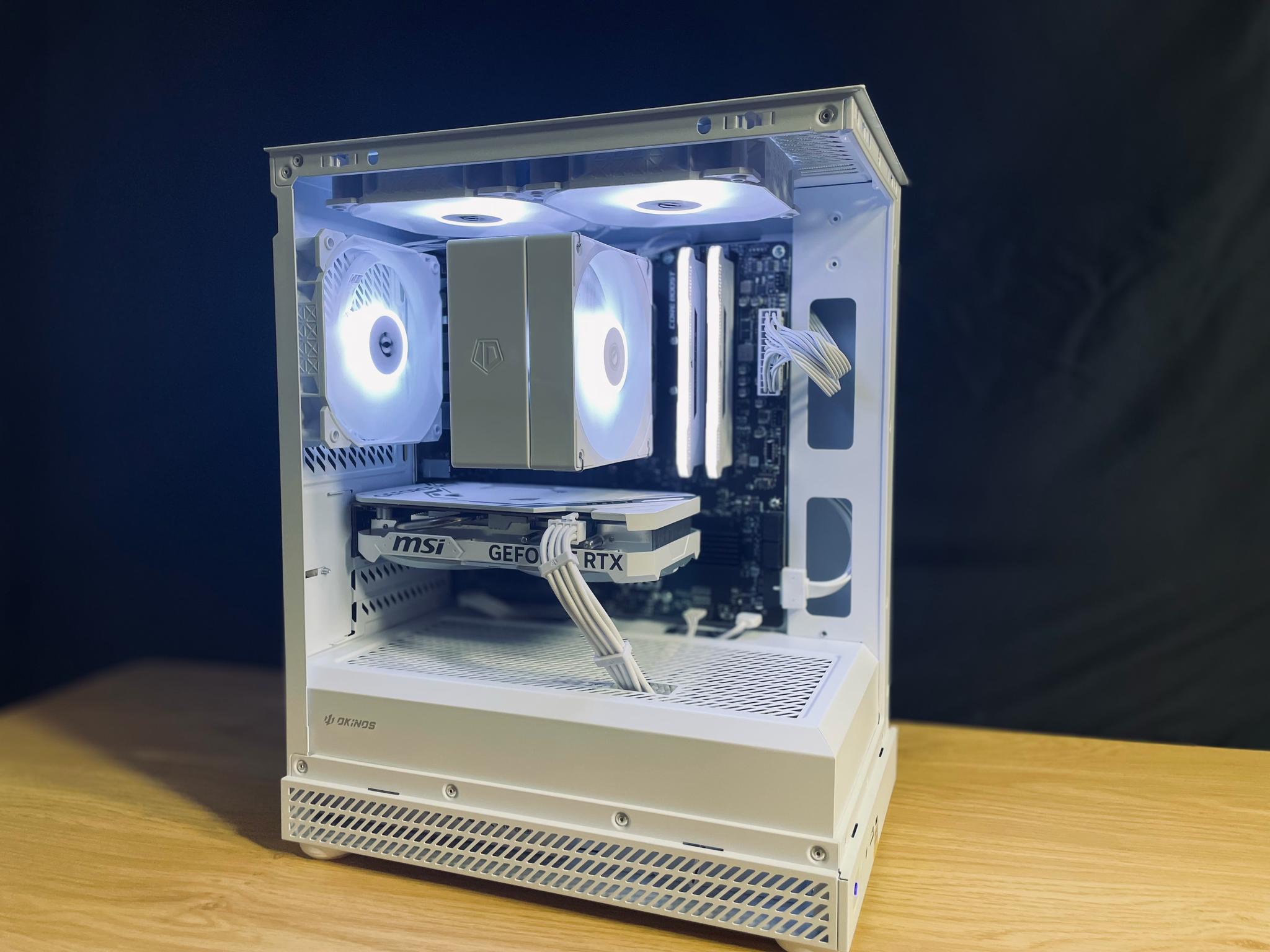🤍 RTX 4060 / Ryzen 5 5500 / 16GB / 1TB Gaming PC 🤍