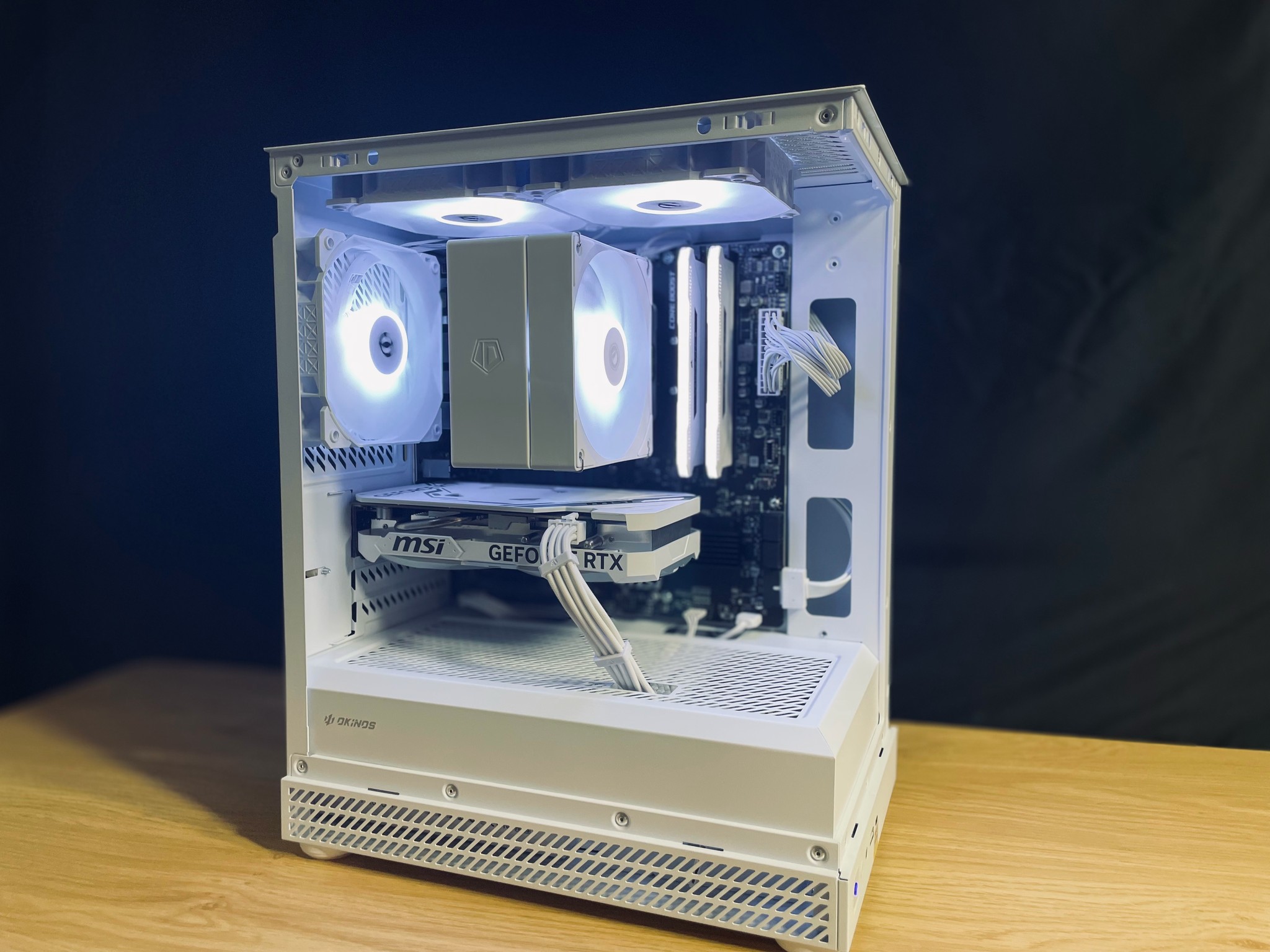 🤍 RTX 4060 / Ryzen 5 5500 / 16GB / 1TB Gaming PC 🤍