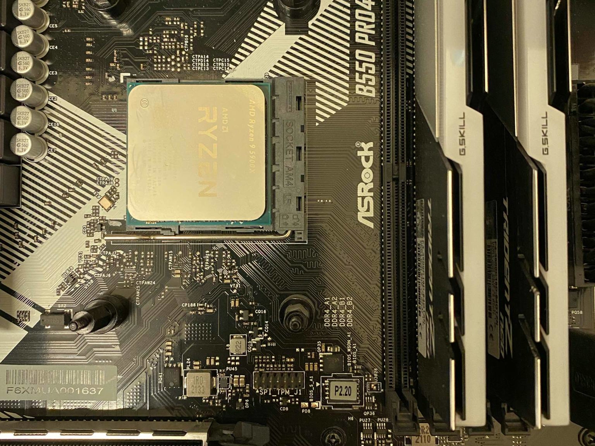 5900X CPU, Motherboard, 64 Gig Ram COMBO
