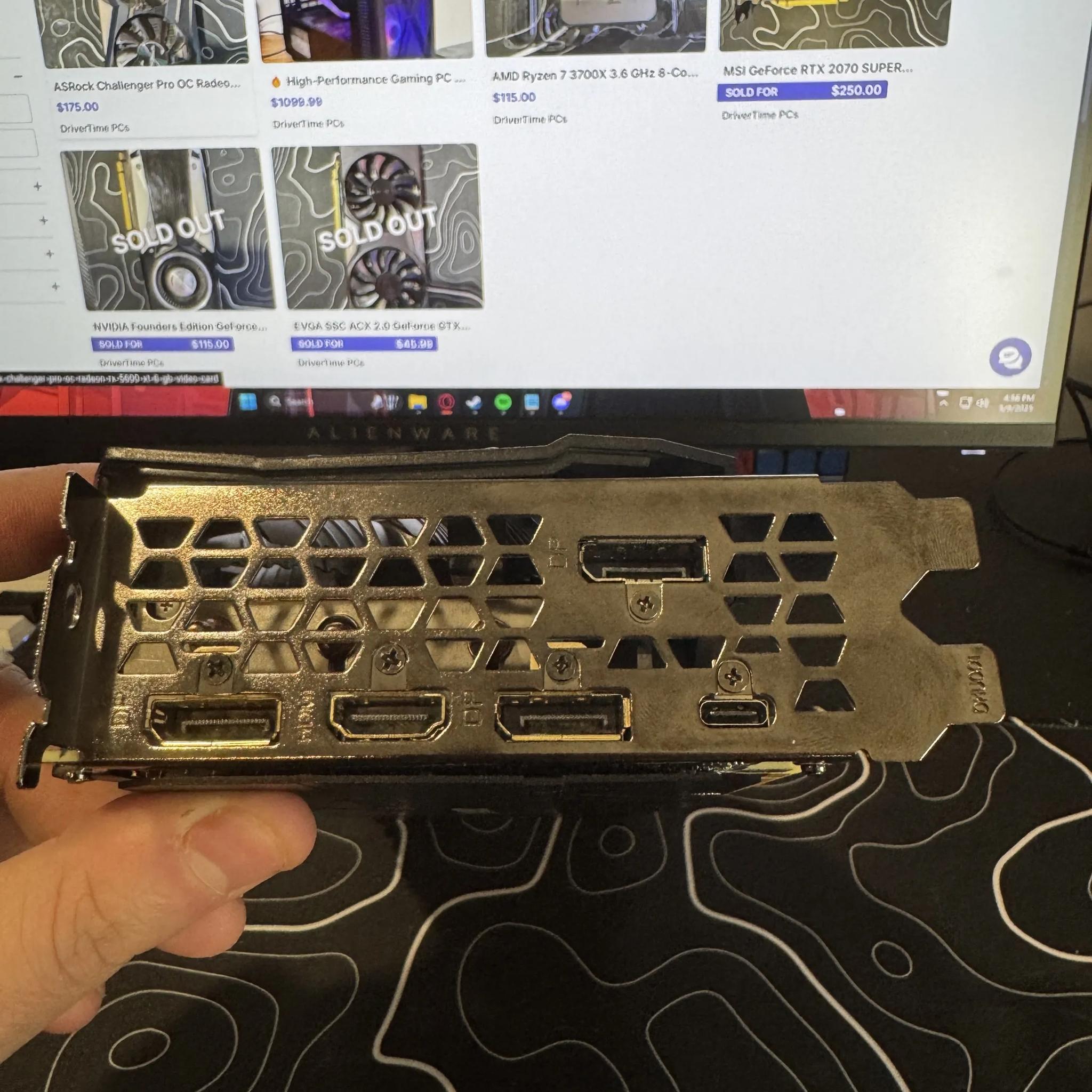 Gigabyte GAMING OC GeForce RTX 2080 8 GB Video Card