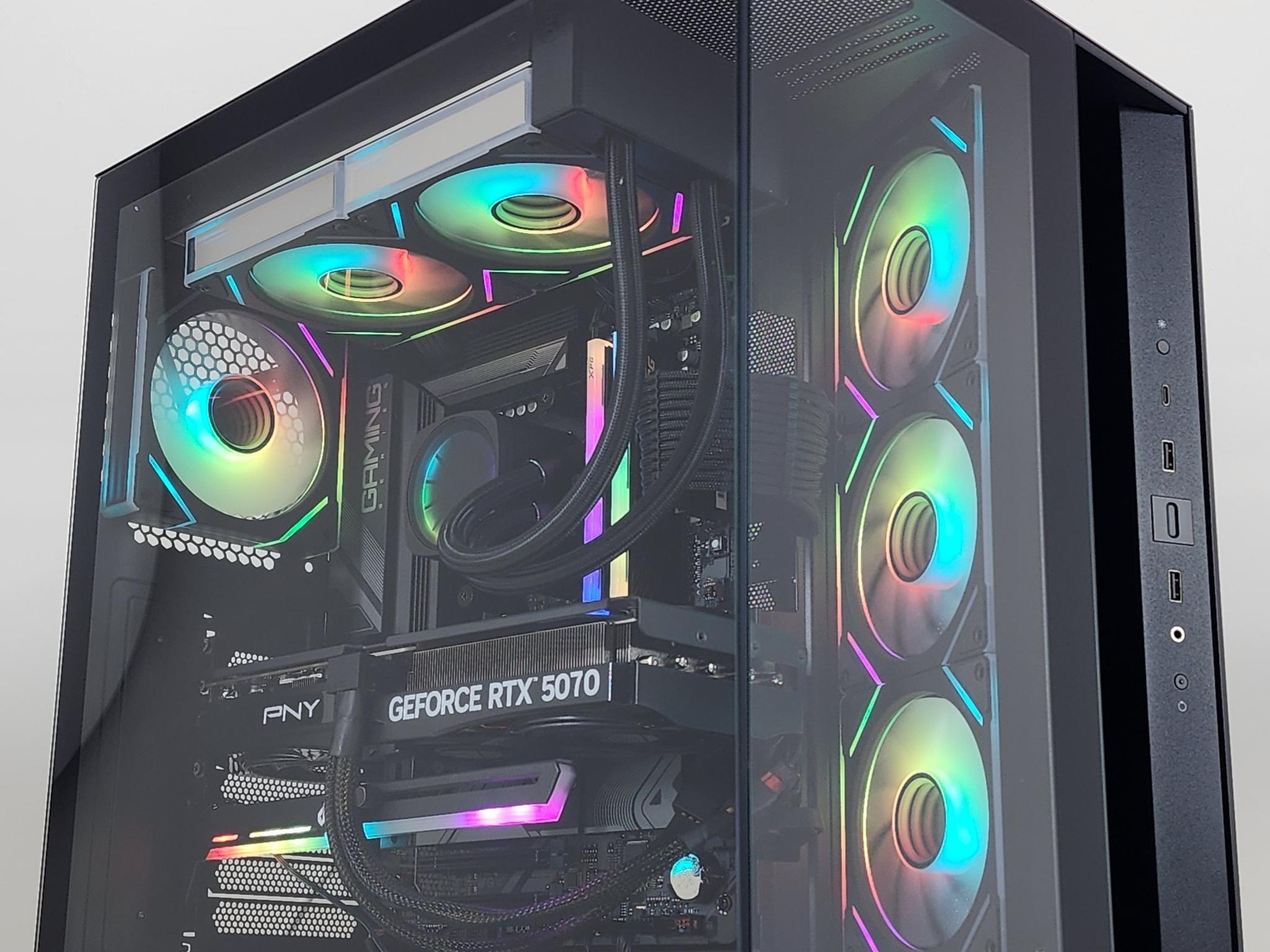 Gaming PC Ryzen 7 7700 32GB RAM 1TB SSD RTX 5070 12GB Windows 11 Computer