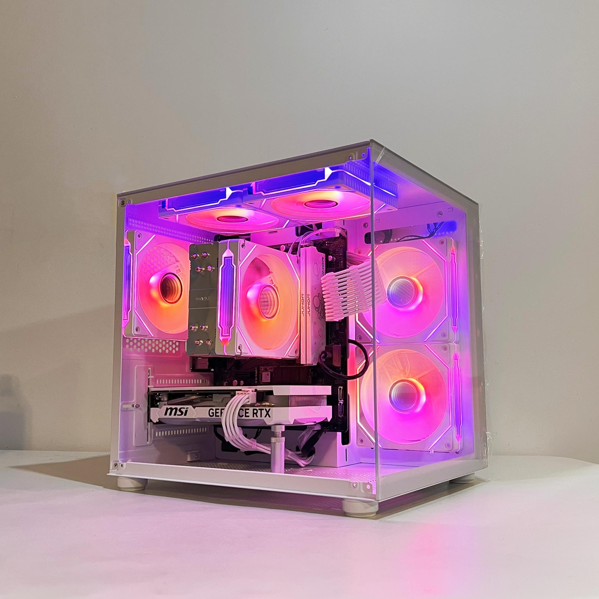 🔥SALE🔥 RTX 4060|R5-5600|1TB M.2|32GB RAM|ARGB Fans|WIFI||DepxTech Pre-Built PC