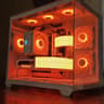 White Spectre! 👻 – Ryzen 5 9600X | RX 9070 XT | 32GB DDR5 6000 | Display on Cooler!