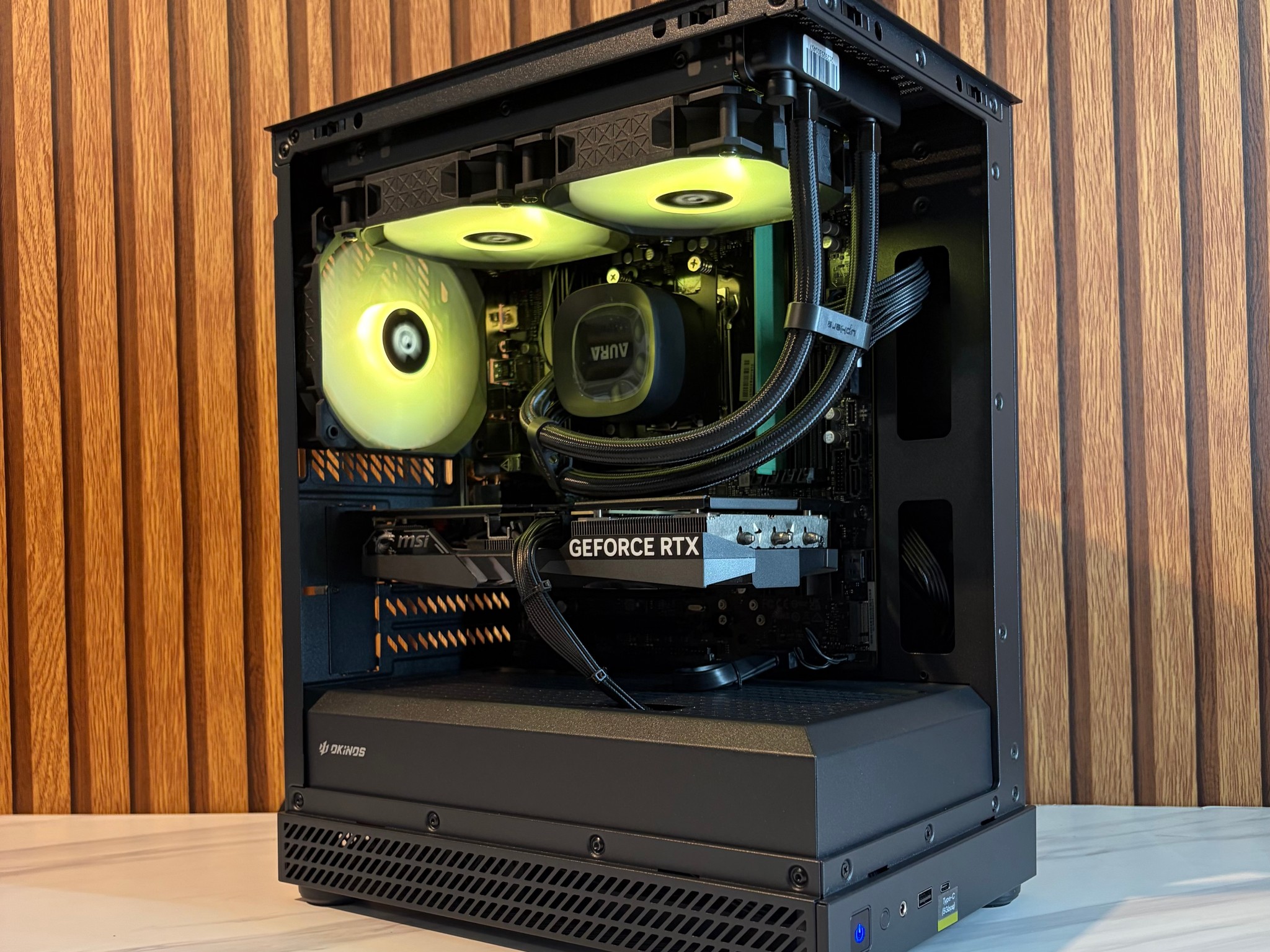 RTX 4060 TI 16GB | RYZEN 5 9600X | 16GB DDR5 | 1 NVME | 240MM AIO