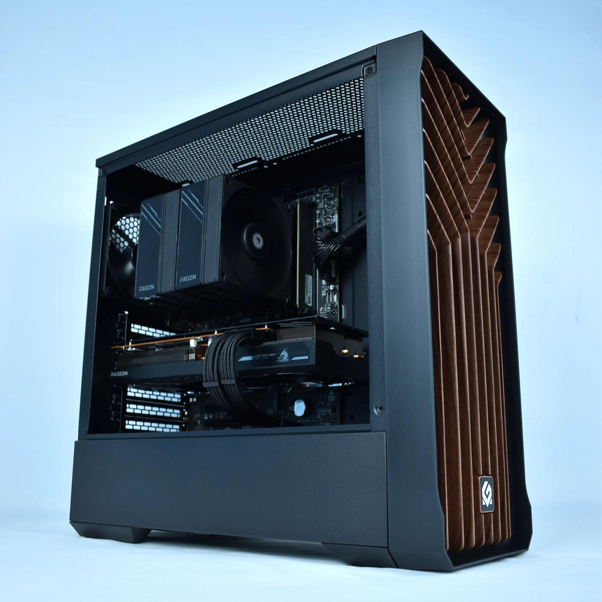 🥷🏼STEALTH🥷🏼 1440/4K Custom Gaming & Streaming PC | Ryzen 7600X, RX 6800 12GB, 1TB SSD, 32G DDR5