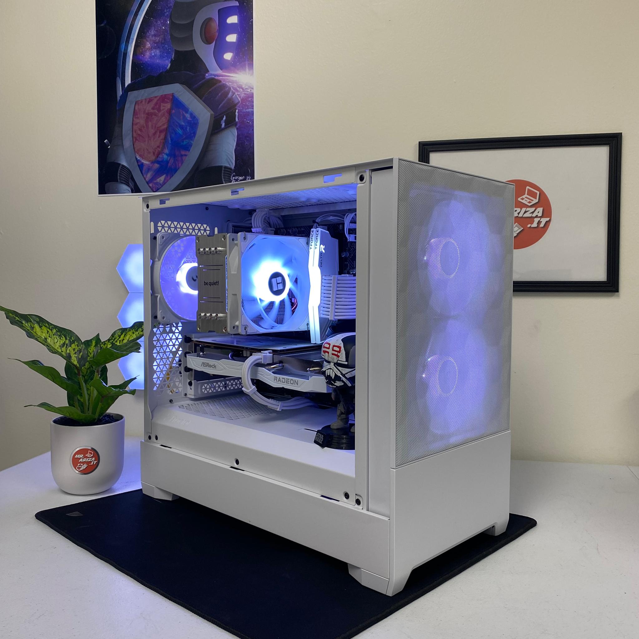 ❄️i5/16GB/1TB/RX6600 -❄️ Frost Guardian❄️ All New Parts❄️
