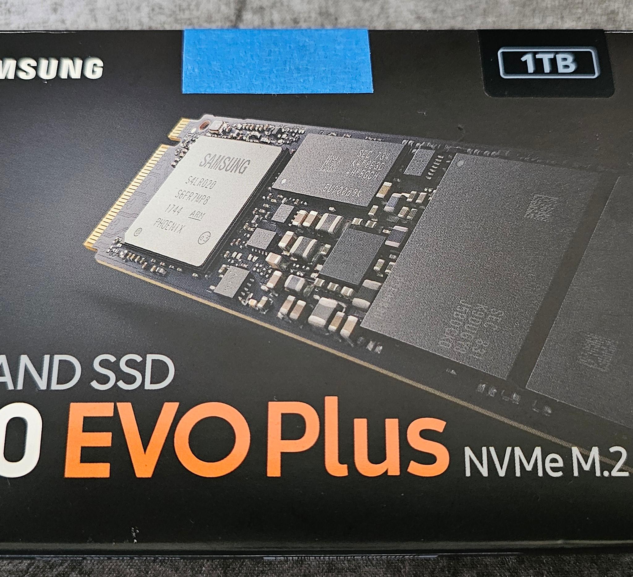 Samsung 970 EVO Plus 1TB PCIE 3.0x4 M.2 2280 NVMe 1.3 SSD
