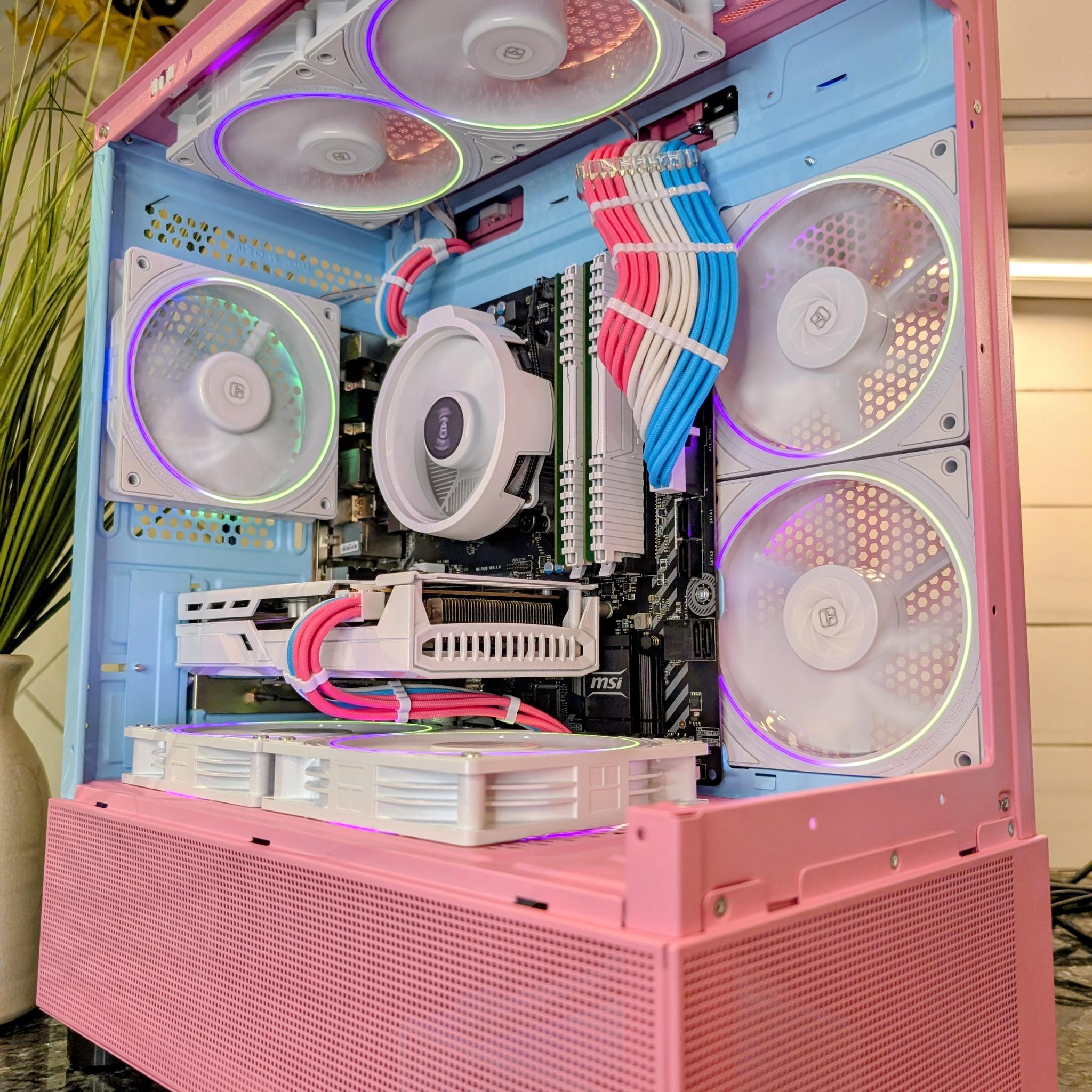 Gaming PC 🍭SUGAR RUSH⚡ AMD RYZEN RADEON
