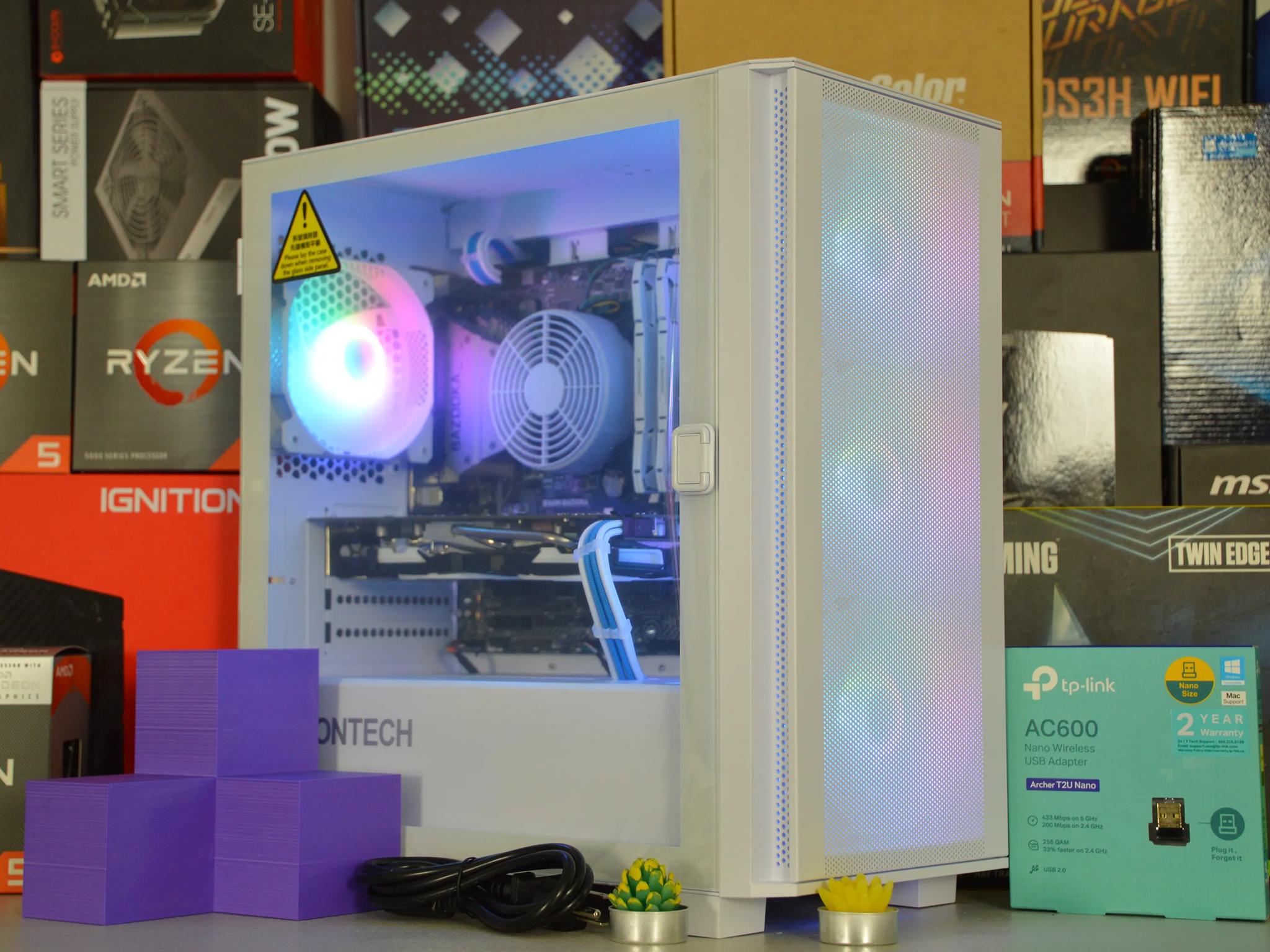 🔮❄️| RX 580 | INTEL i5-8400 | 16GB DDR4 RAM | 512GB NVME SSD | Crystal Snow |