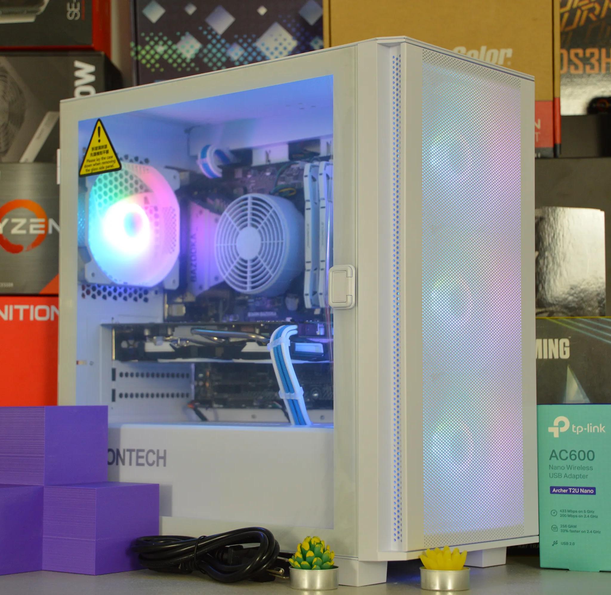 🔮❄️| RX 580 | INTEL i5-8400 | 16GB DDR4 RAM | 512GB NVME SSD | Crystal Snow |