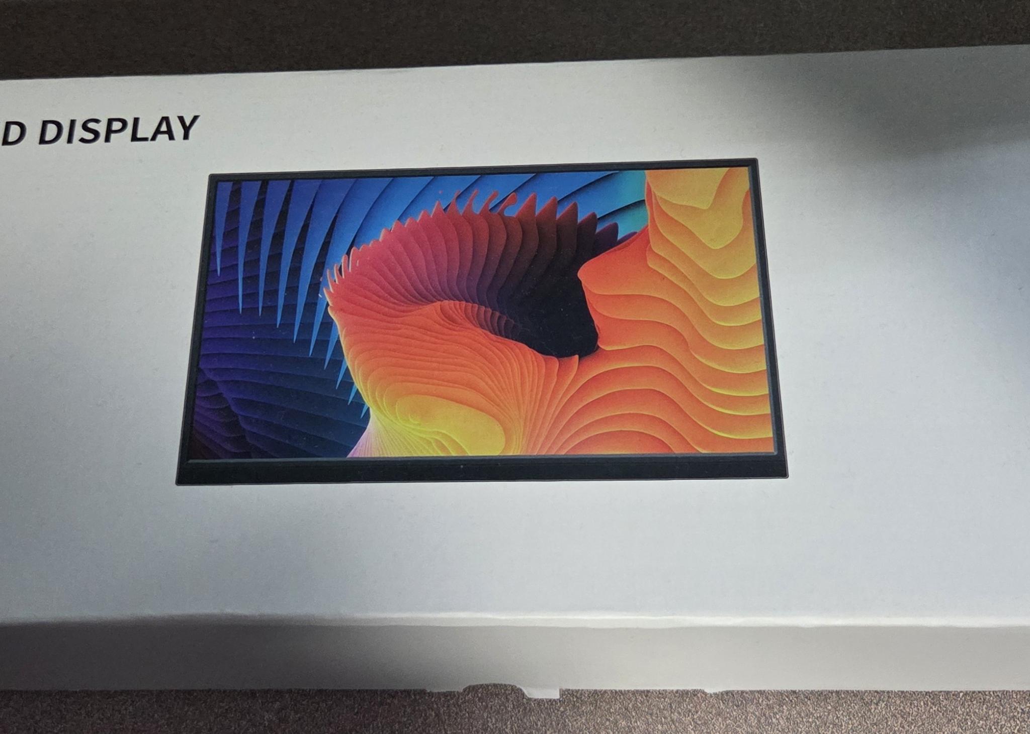 12.3 Inch Touchscreen Secondary Monitor, IPS Stretched Bar LCD Travel | Touch Display