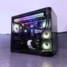 ⚫️"Midnight Halo"🌈| 4k Gaming | RX 7900GRE 16GB | Ryzen 5 7600X | 32GB 6400mt/s DDR5 | 2TB SSD+Dram