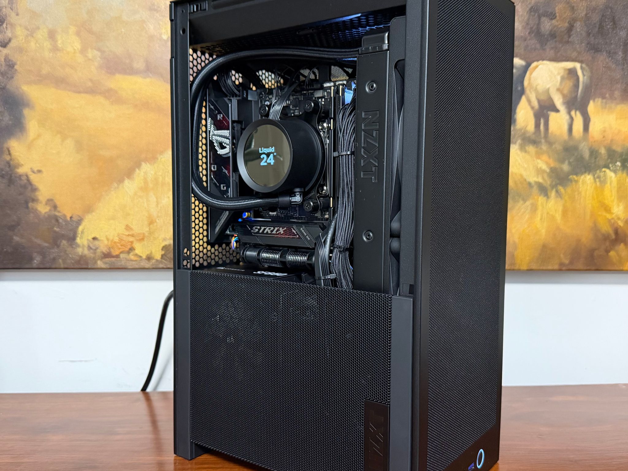 RTX 5080 FE | Ryzen 7 9800X3D | 32GB CL28 | STRIX B850i | 2TB NVMe | NZXT 280 AIO | SF850 | H2 FLOW