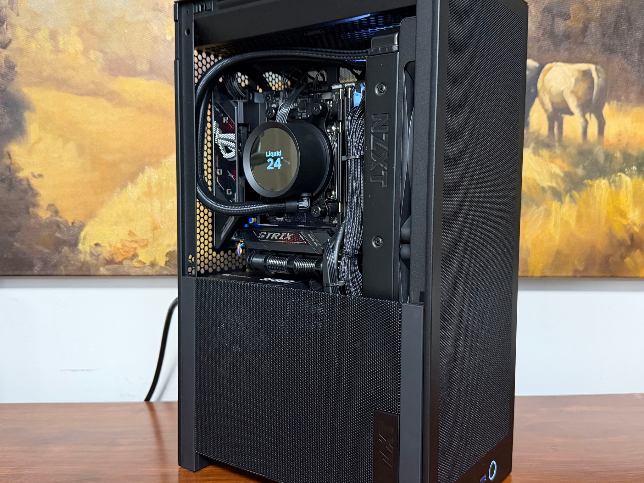 RTX 5080 FE | Ryzen 7 9800X3D | 32GB CL28 | STRIX B850i | 2TB NVMe | NZXT 280 AIO | SF850 | H2 FLOW
