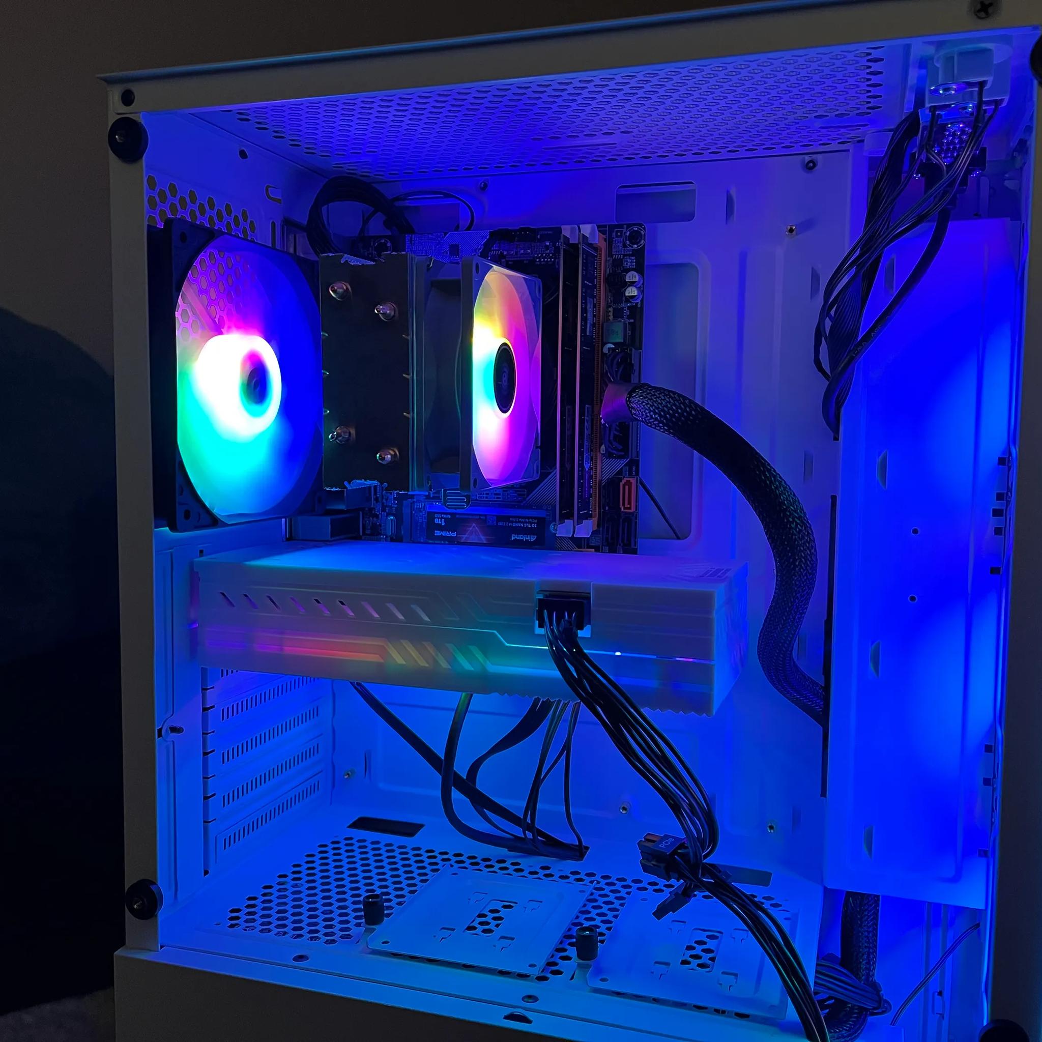 Budget White Gaming PC | RX 580 | Intel I5 | 1tb SSD | 16GB Ram | Windows 10 Activated