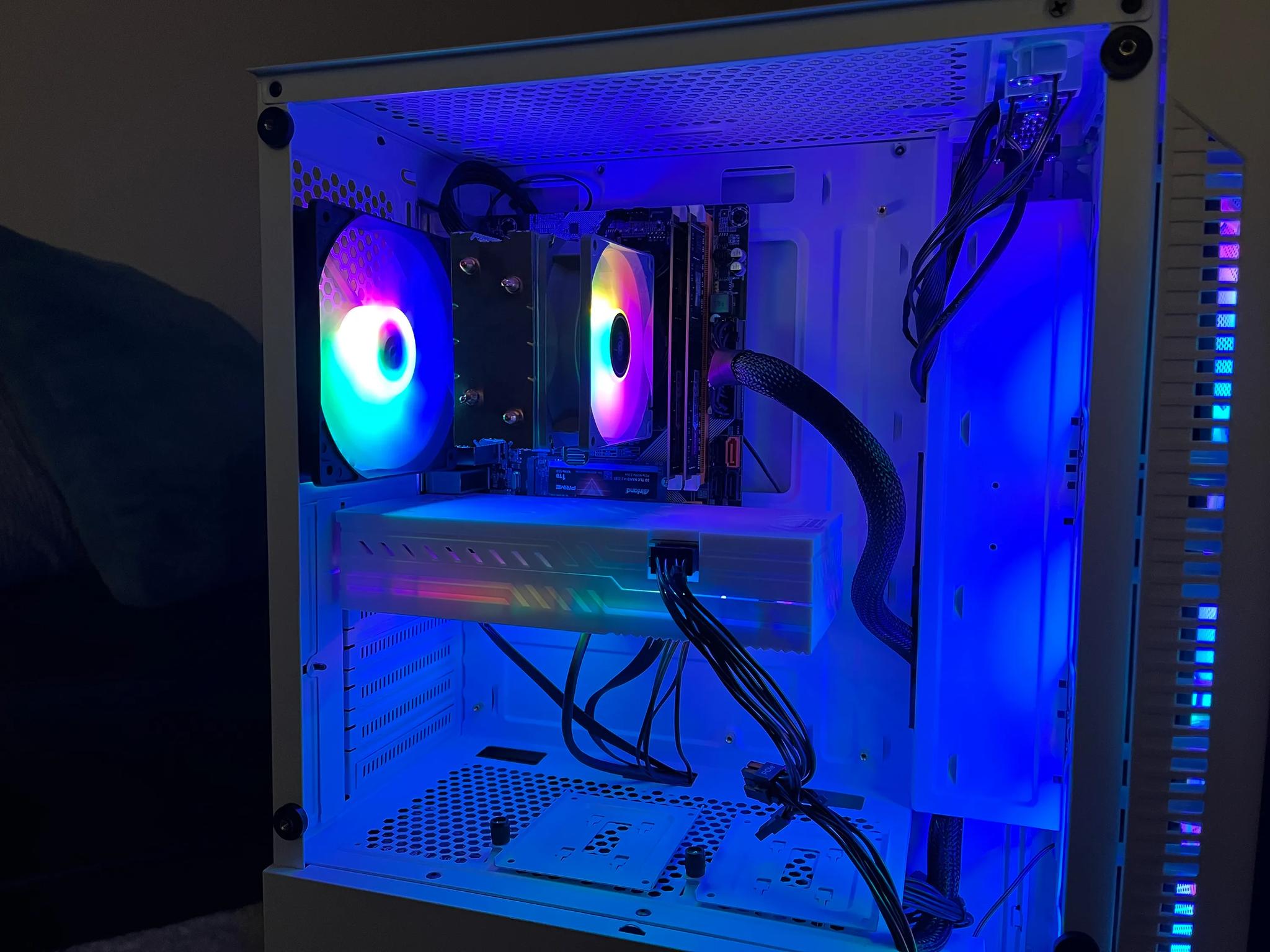 Budget White Gaming PC | RX 580 | Intel I5 | 1tb SSD | 16GB Ram | Windows 10 Activated